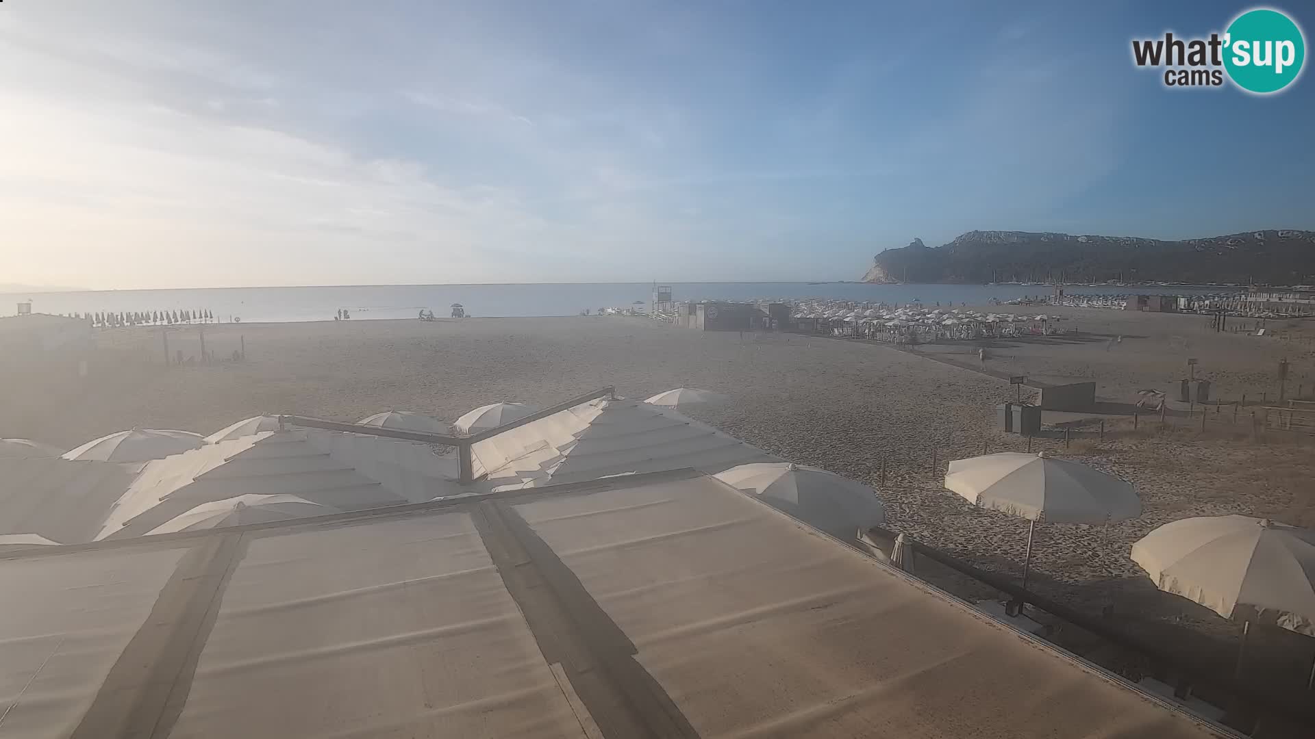 Webcam plage de Poetto | Cagliari | Sardaigne