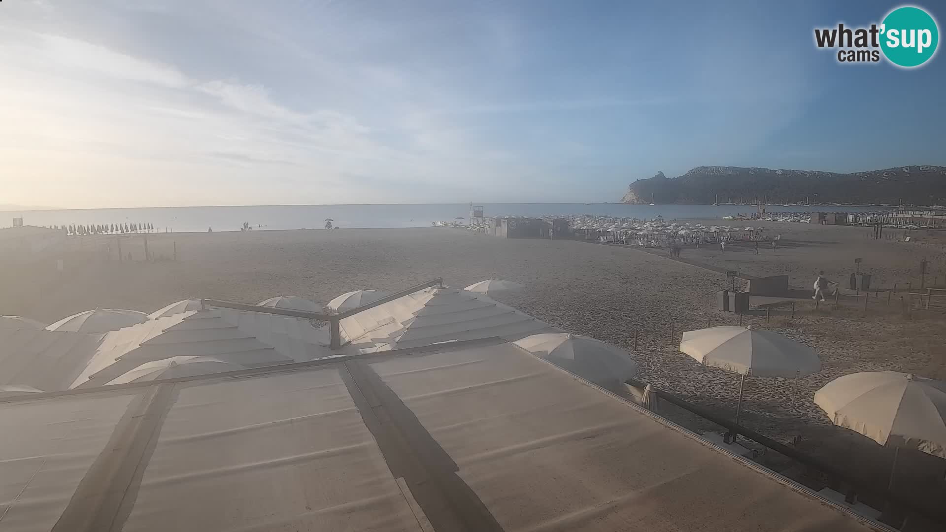 Poetto beach webcam | Cagliari | Sardinija
