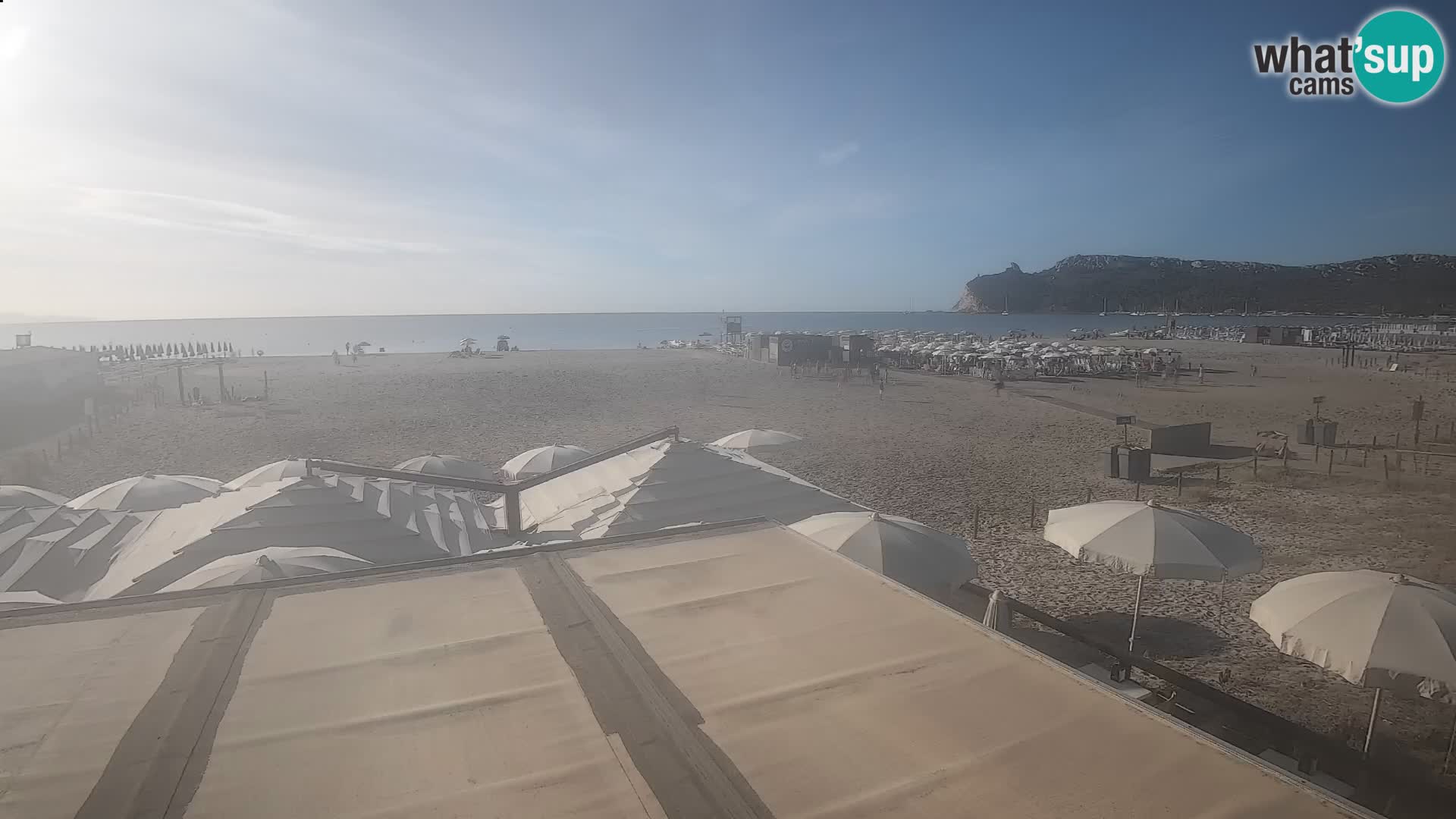 Webcam plage de Poetto | Cagliari | Sardaigne