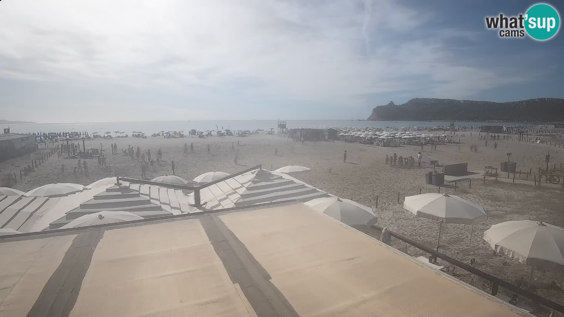 Poetto beach webcam | Cagliari | Sardinia