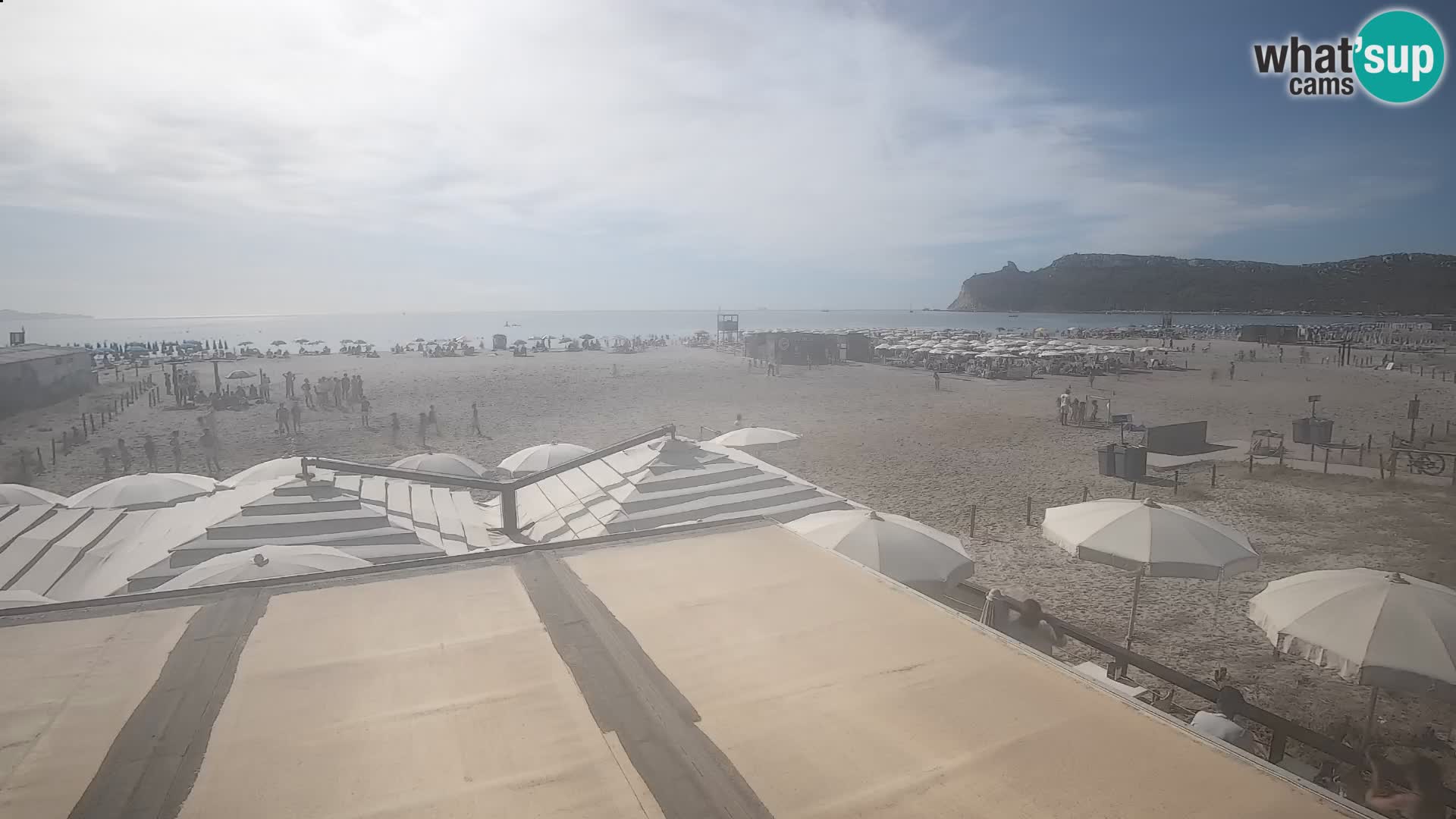 Poetto Strand Webcam | Cagliari | Sardinien