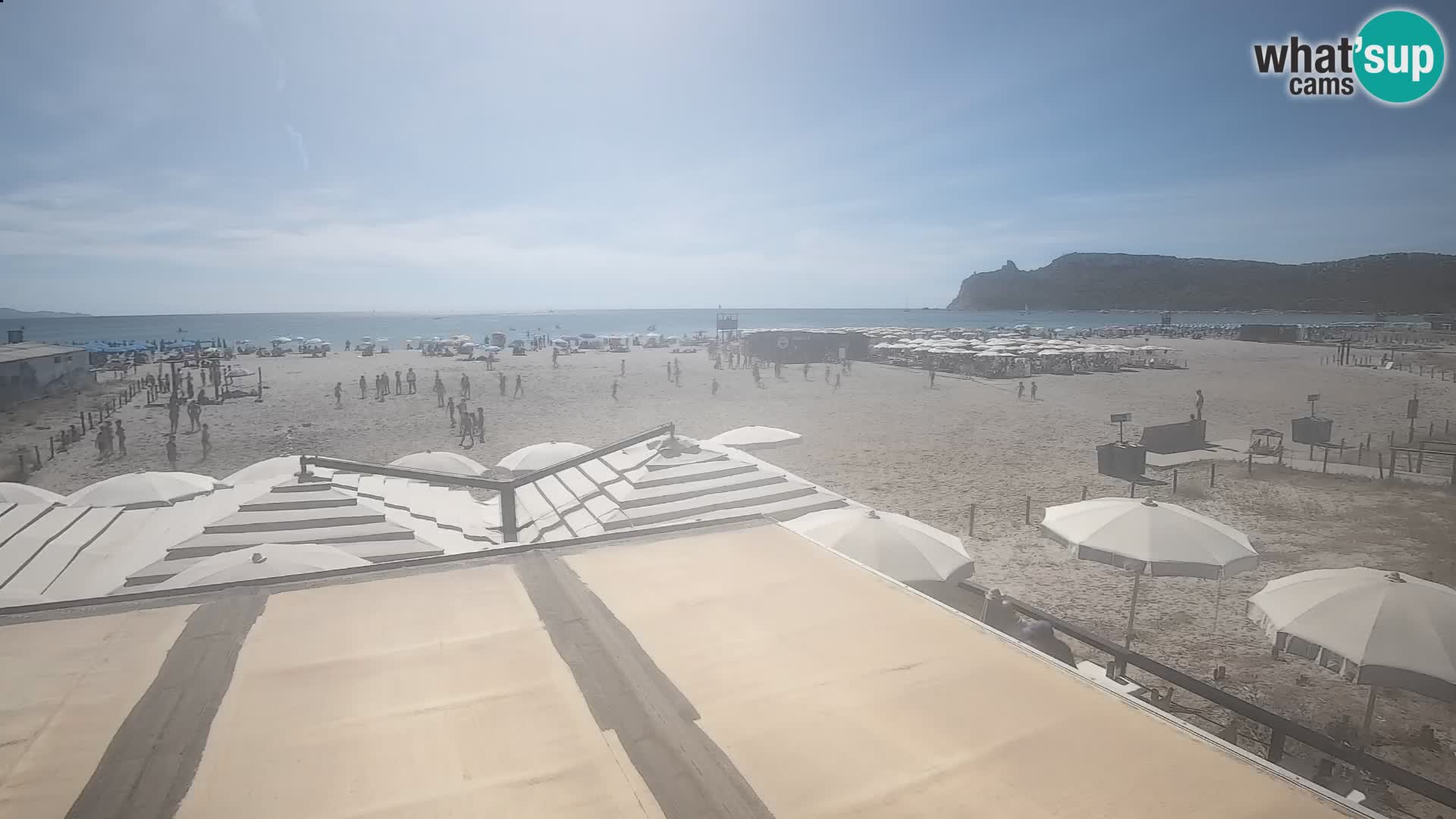 Poetto beach webcam | Cagliari | Sardinia