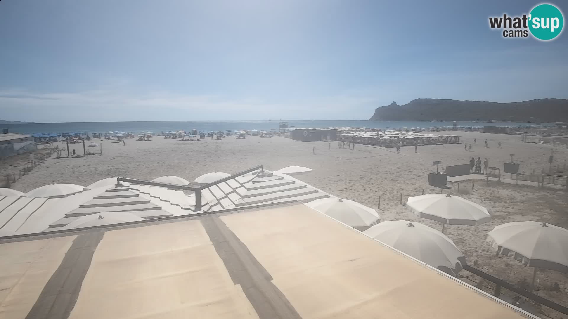 Poetto beach webcam | Cagliari | Sardinia