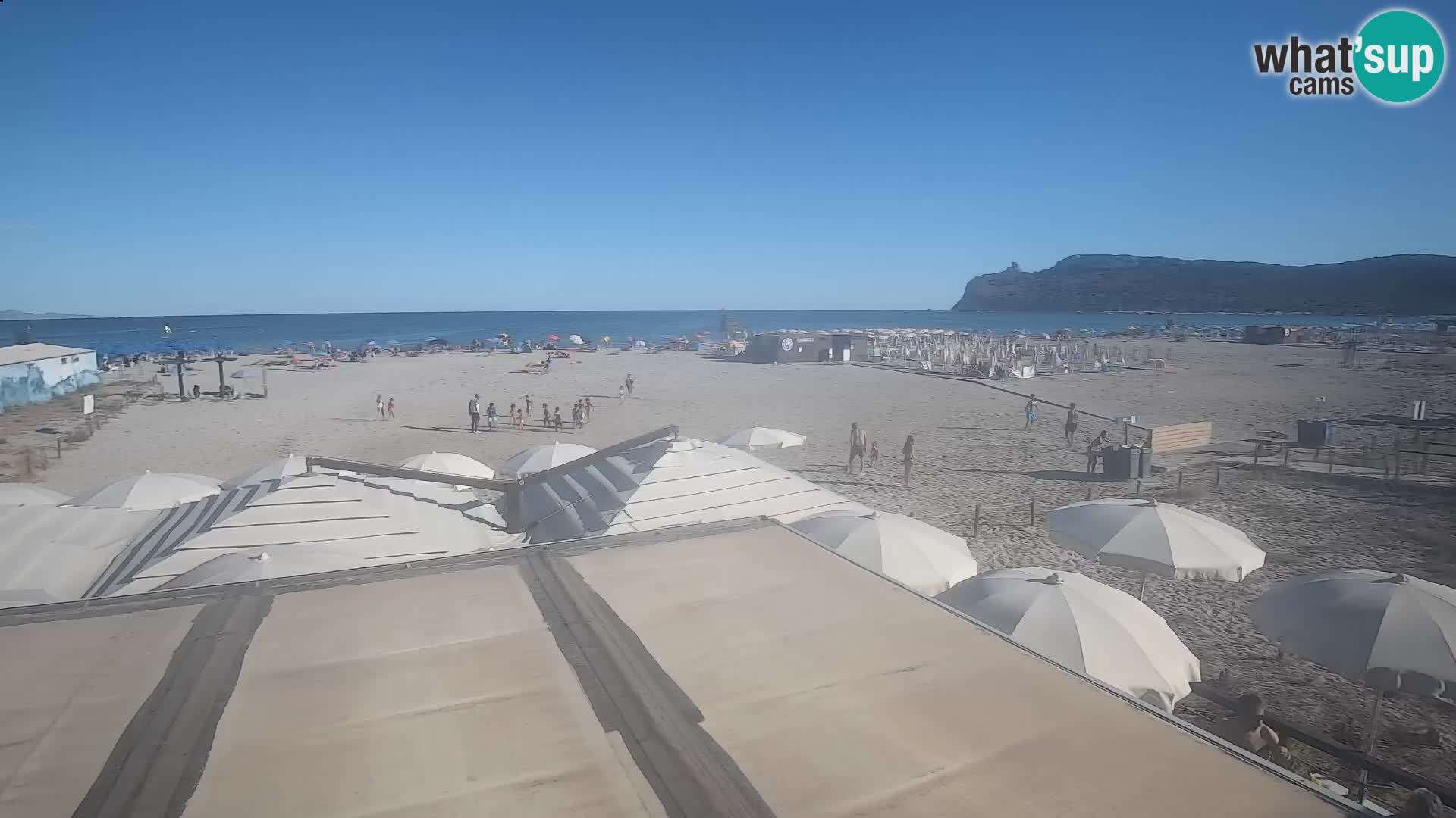 Webcam playa de Poetto | Cagliari | Cerdeña