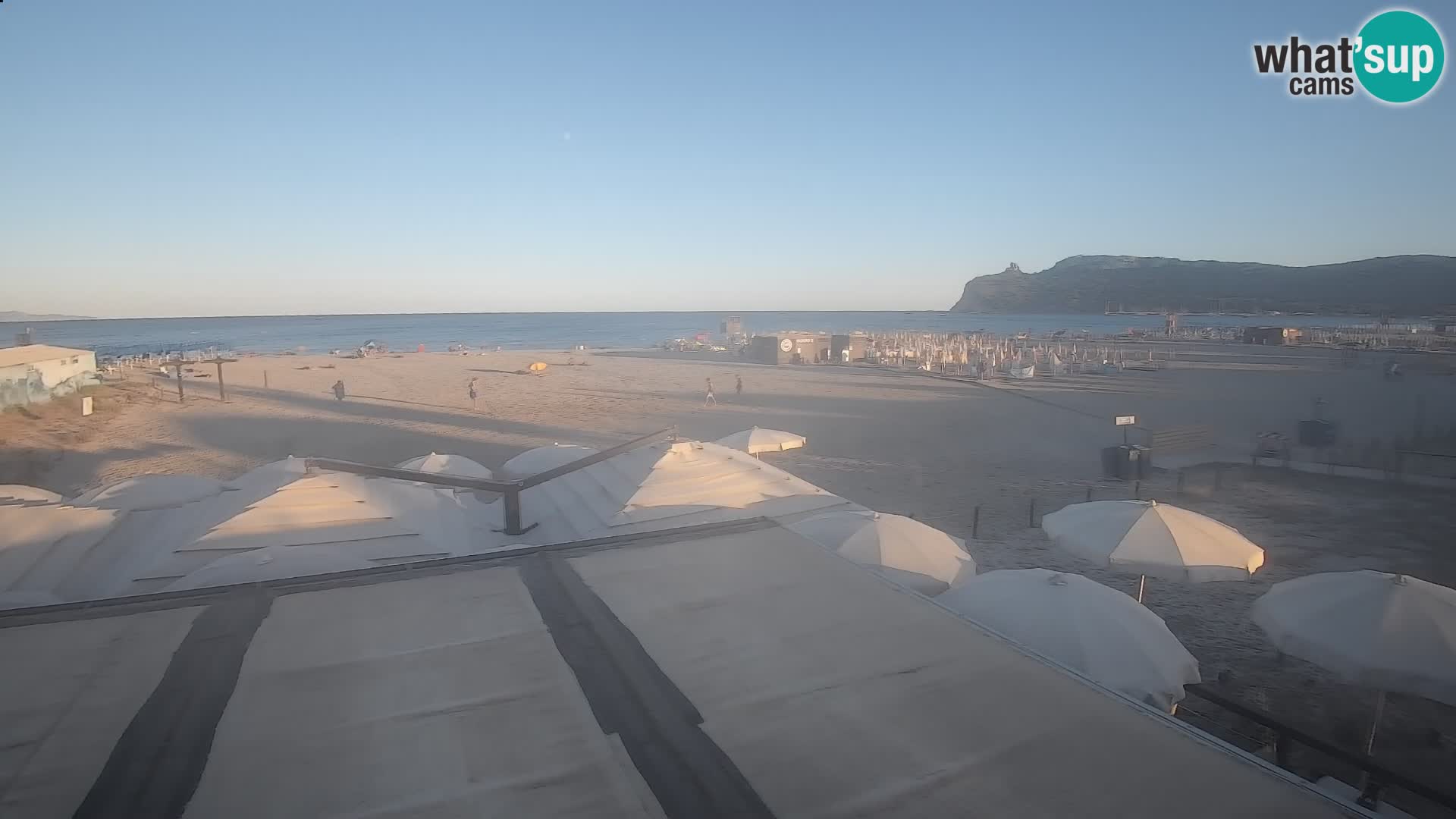 Poetto beach webcam | Cagliari | Sardinia