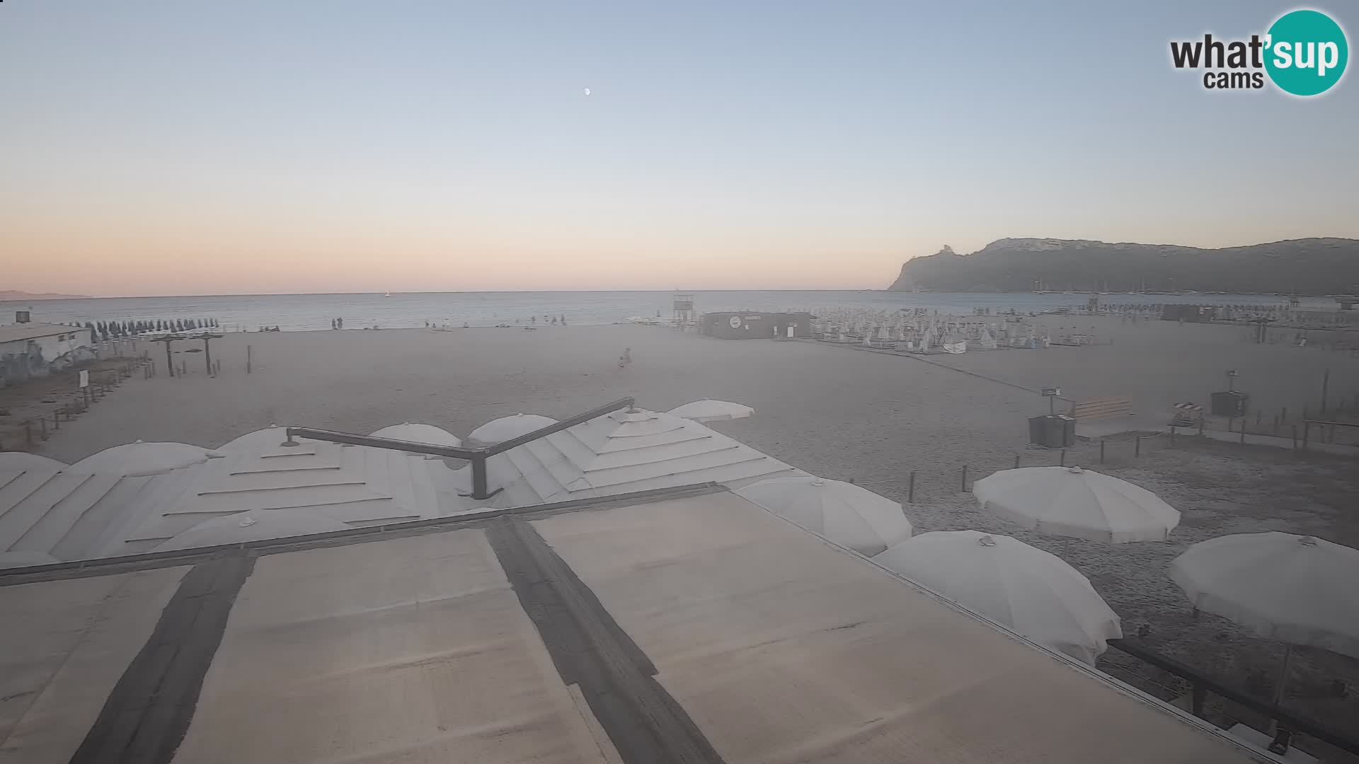 Webcam spiaggia del Poetto | Cagliari | Sardegna