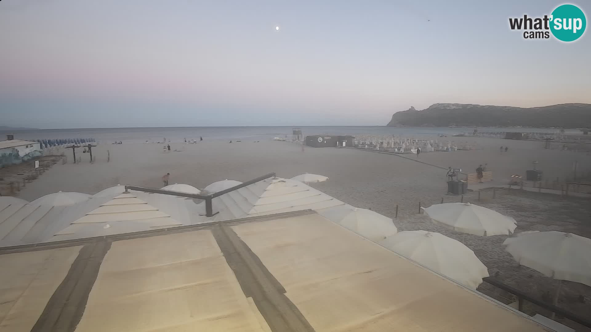 Webcam spiaggia del Poetto | Cagliari | Sardegna