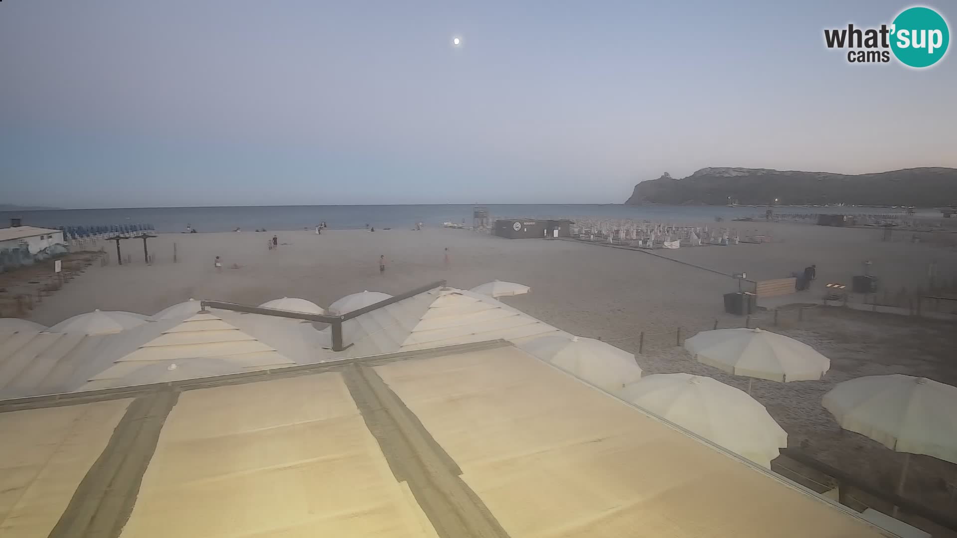 Poetto beach webcam | Cagliari | Sardinia