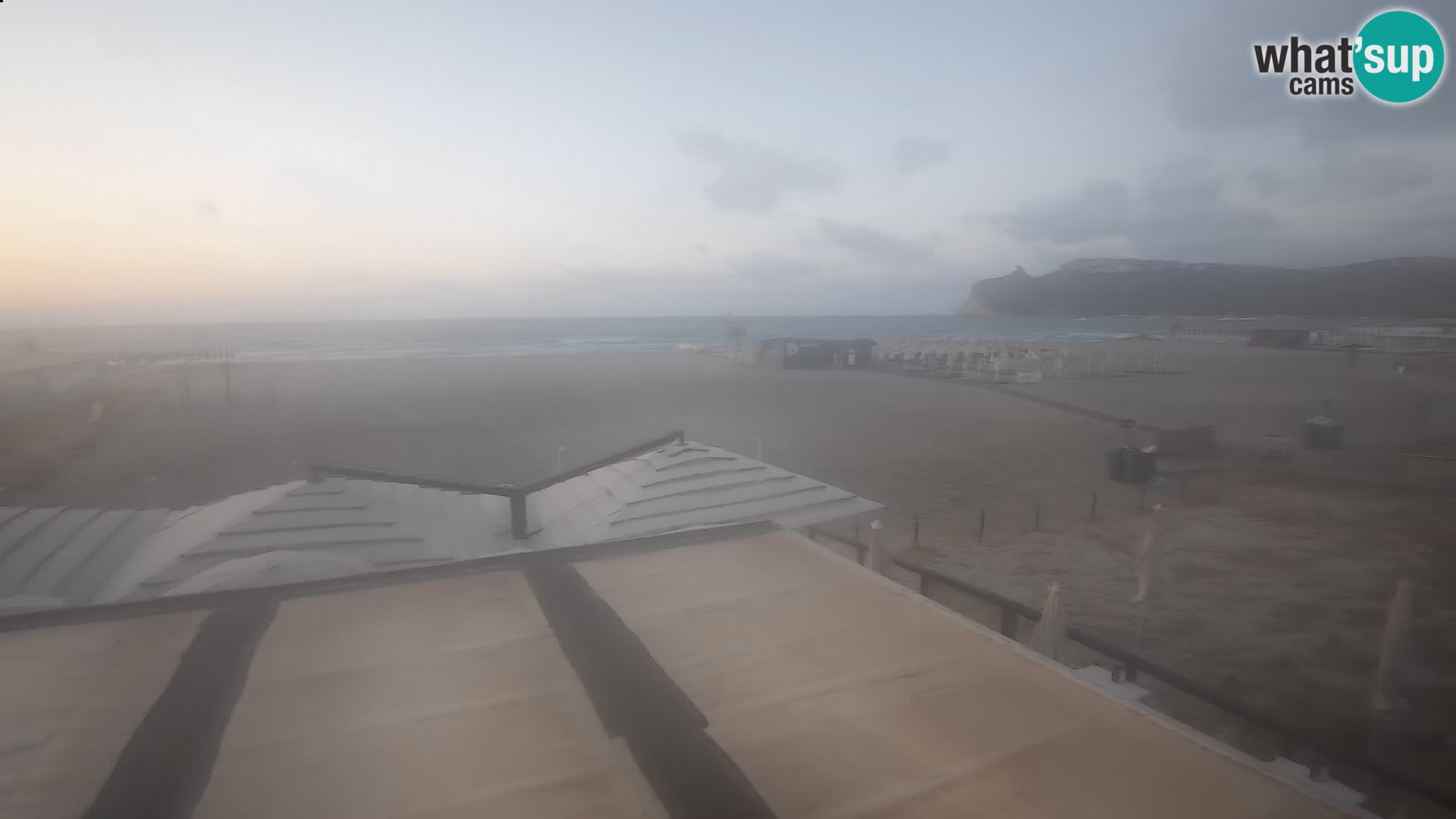 Poetto beach webcam | Cagliari | Sardinija