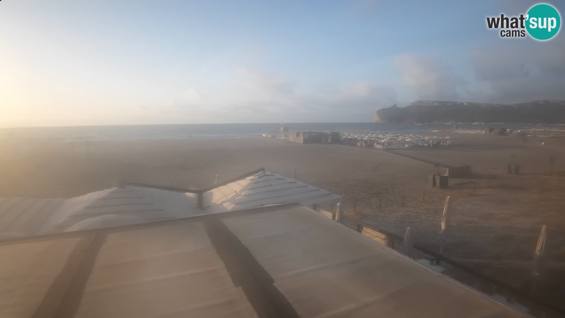 Poetto beach webcam | Cagliari | Sardinija