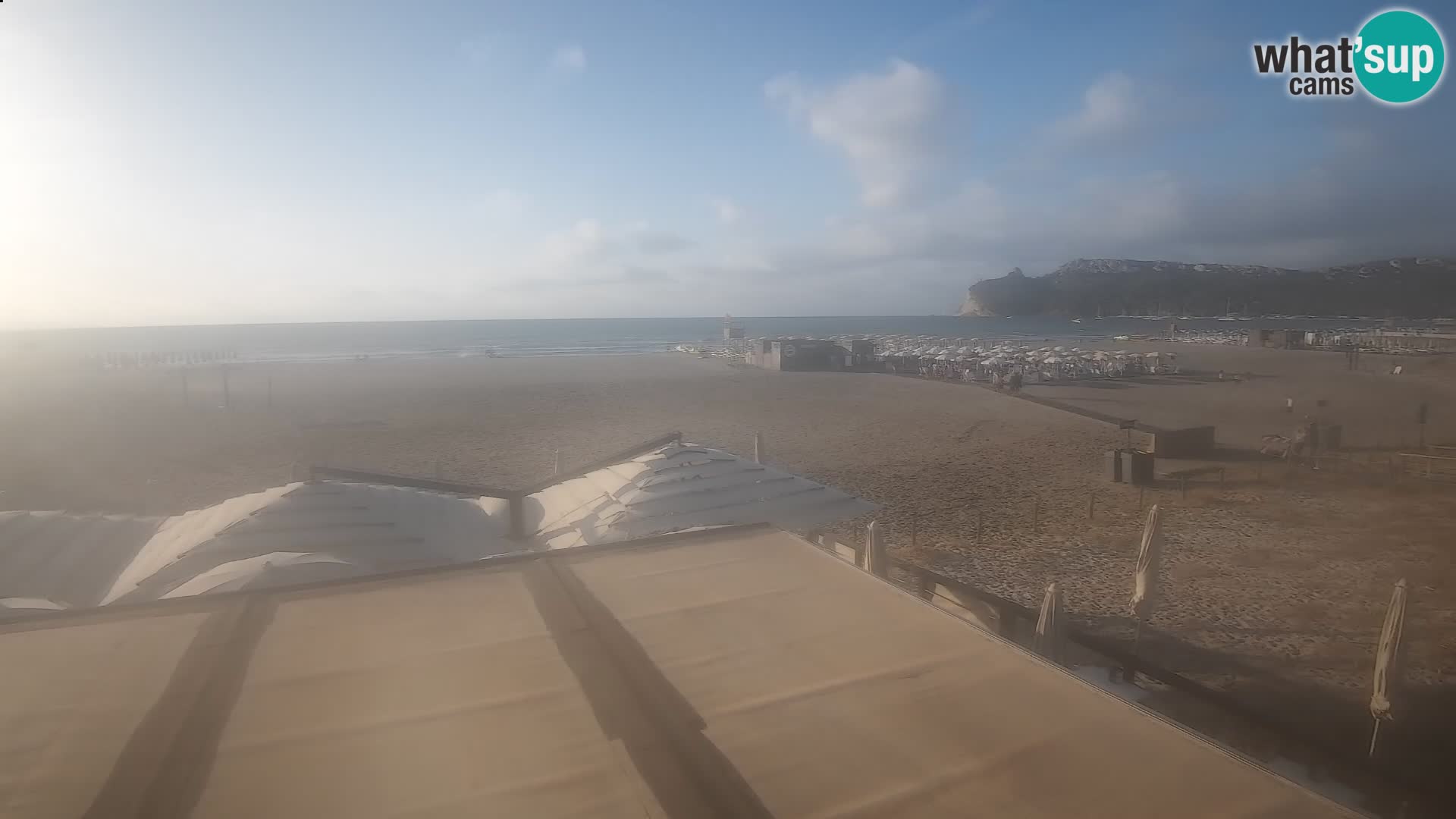 Webcam plage de Poetto | Cagliari | Sardaigne