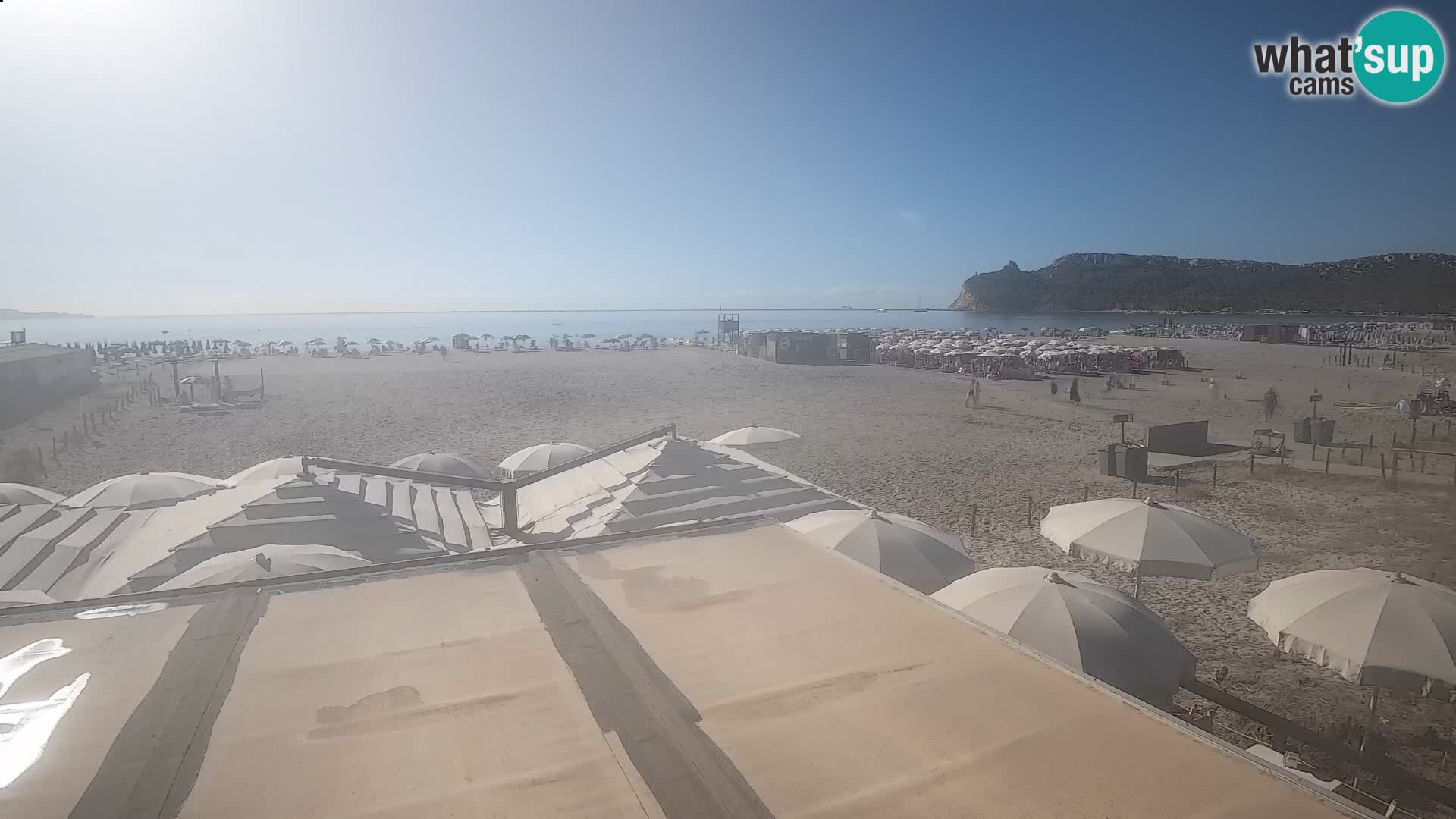 Webcam spiaggia del Poetto | Cagliari | Sardegna
