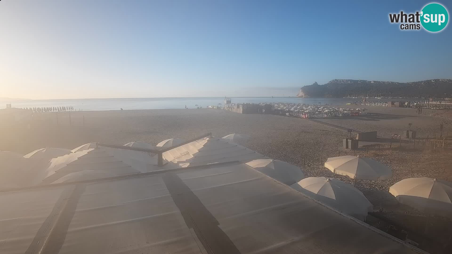 Poetto beach webcam | Cagliari | Sardinija