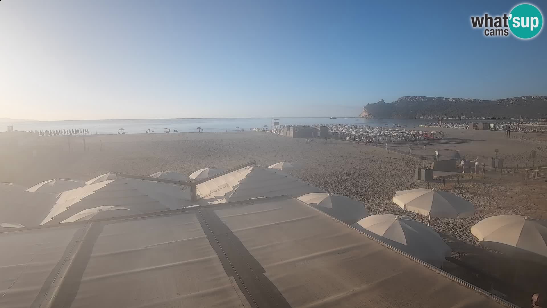Poetto beach webcam | Cagliari | Sardinija