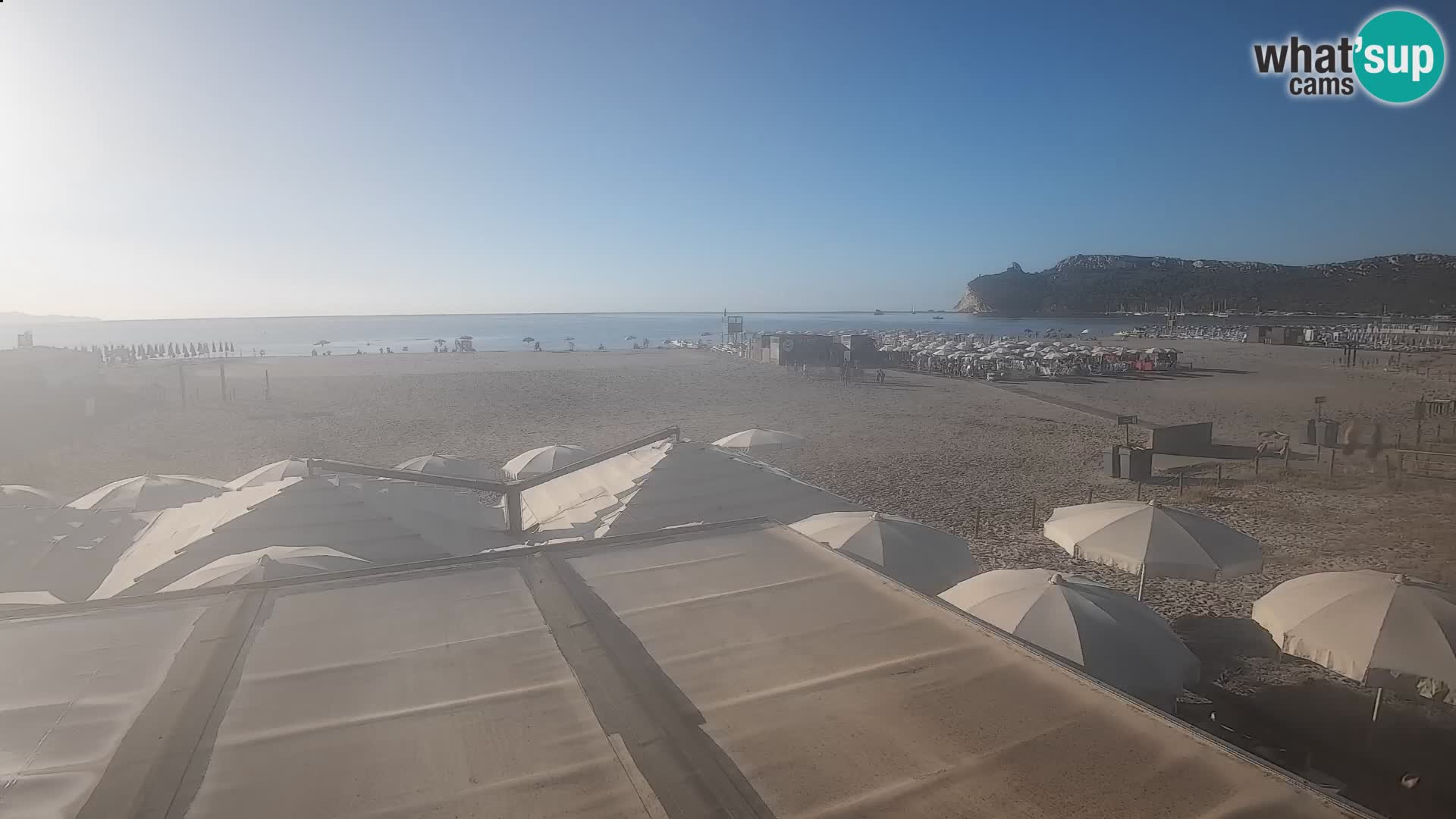 Poetto beach webcam | Cagliari | Sardinia
