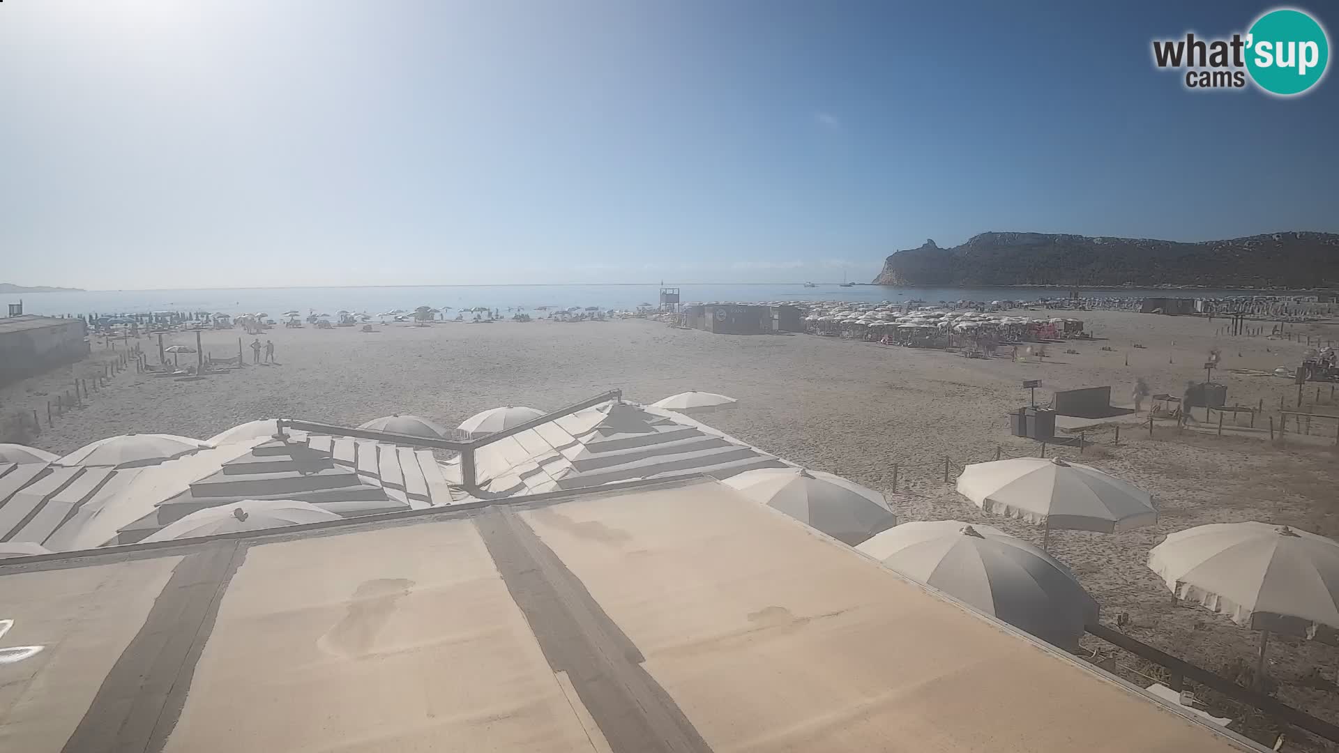 Poetto beach webcam | Cagliari | Sardinija