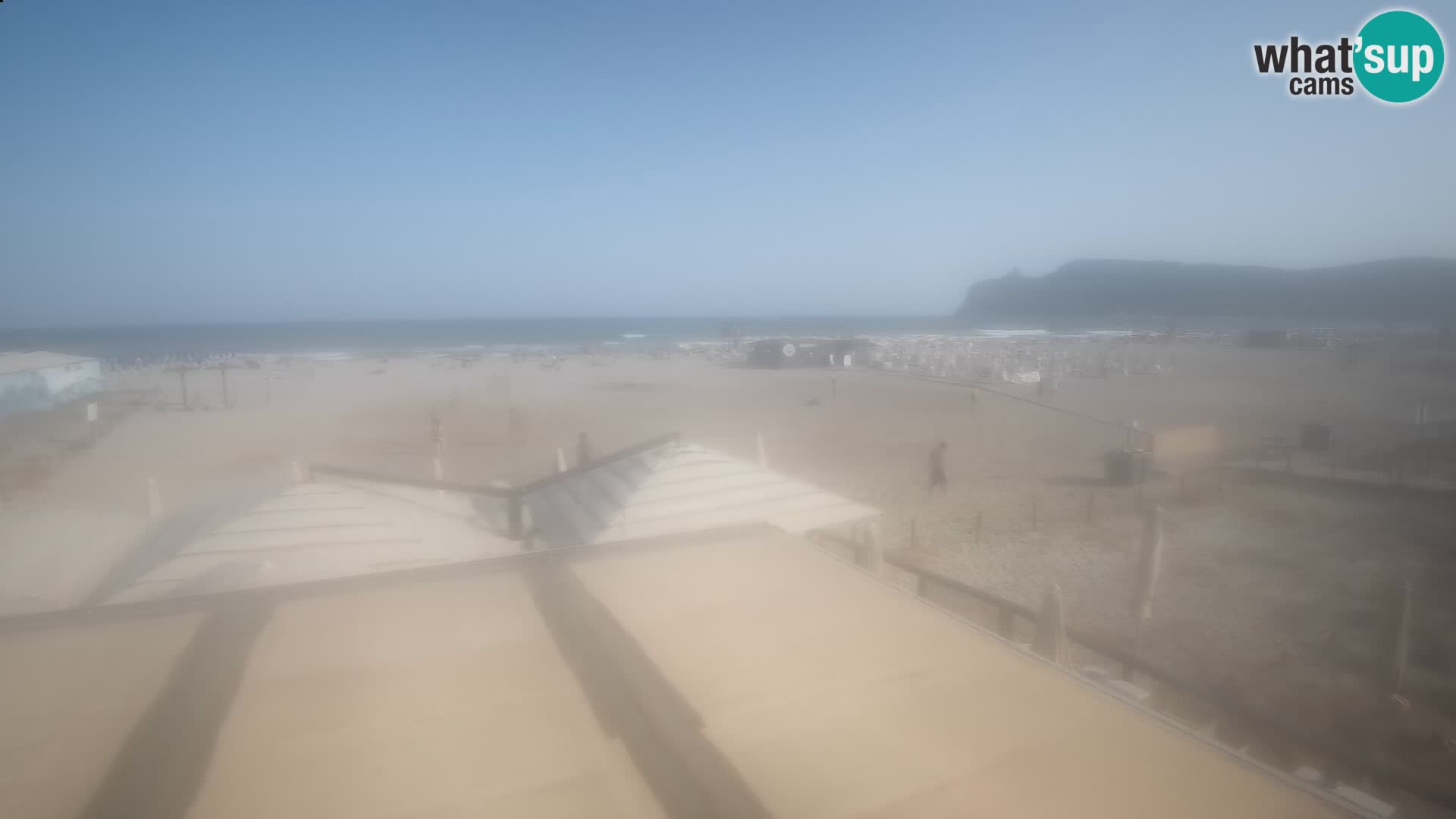 Poetto Strand Webcam | Cagliari | Sardinien