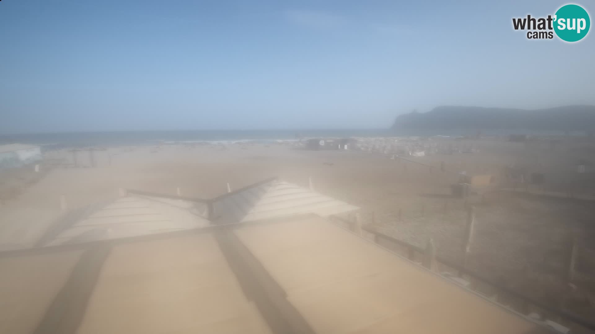 Webcam spiaggia del Poetto | Cagliari | Sardegna
