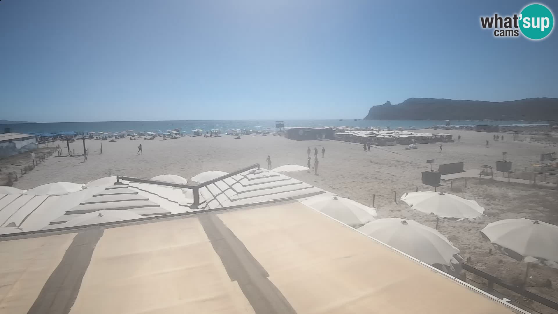 Webcam spiaggia del Poetto | Cagliari | Sardegna