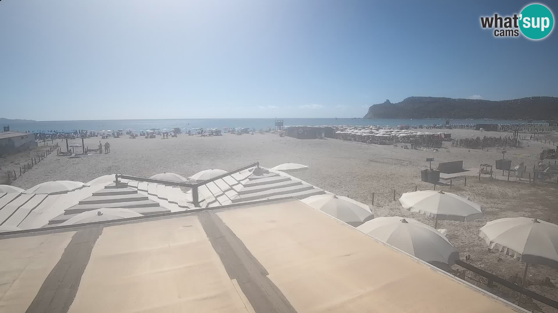 Poetto Strand Webcam | Cagliari | Sardinien