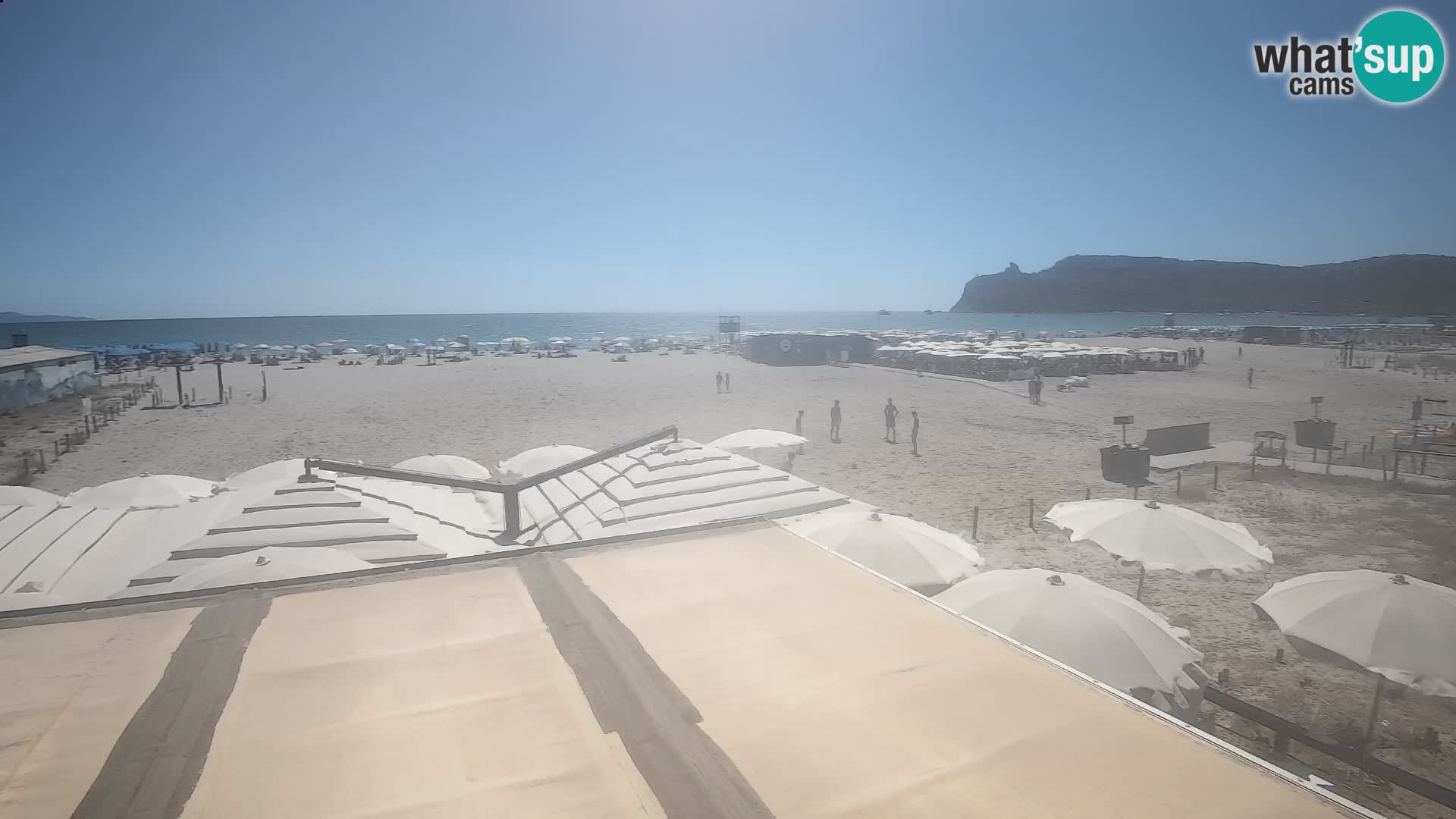 Webcam spiaggia del Poetto | Cagliari | Sardegna