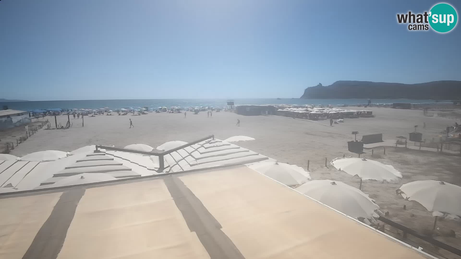 Poetto beach webcam | Cagliari | Sardinia