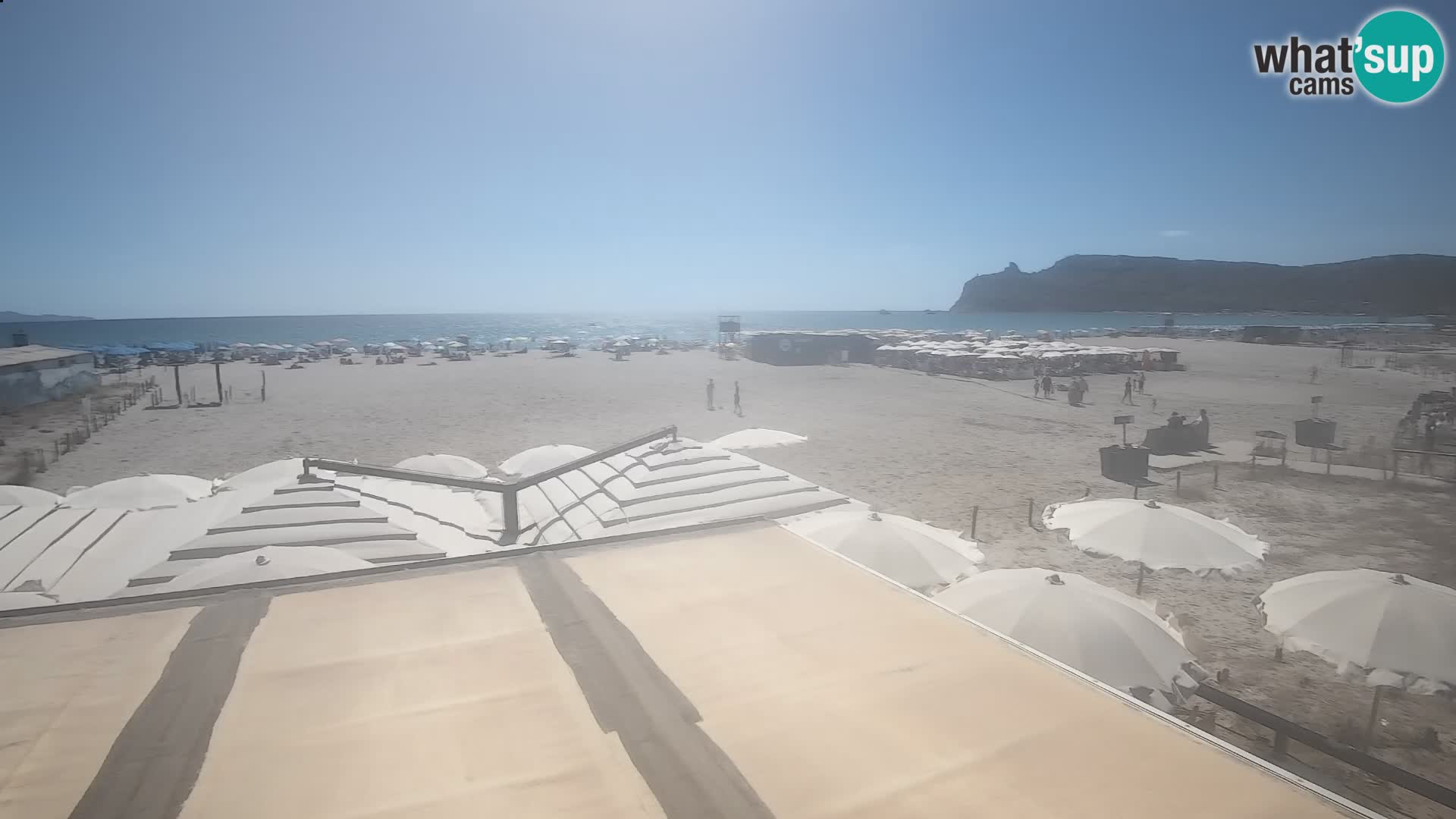Poetto beach webcam | Cagliari | Sardinia