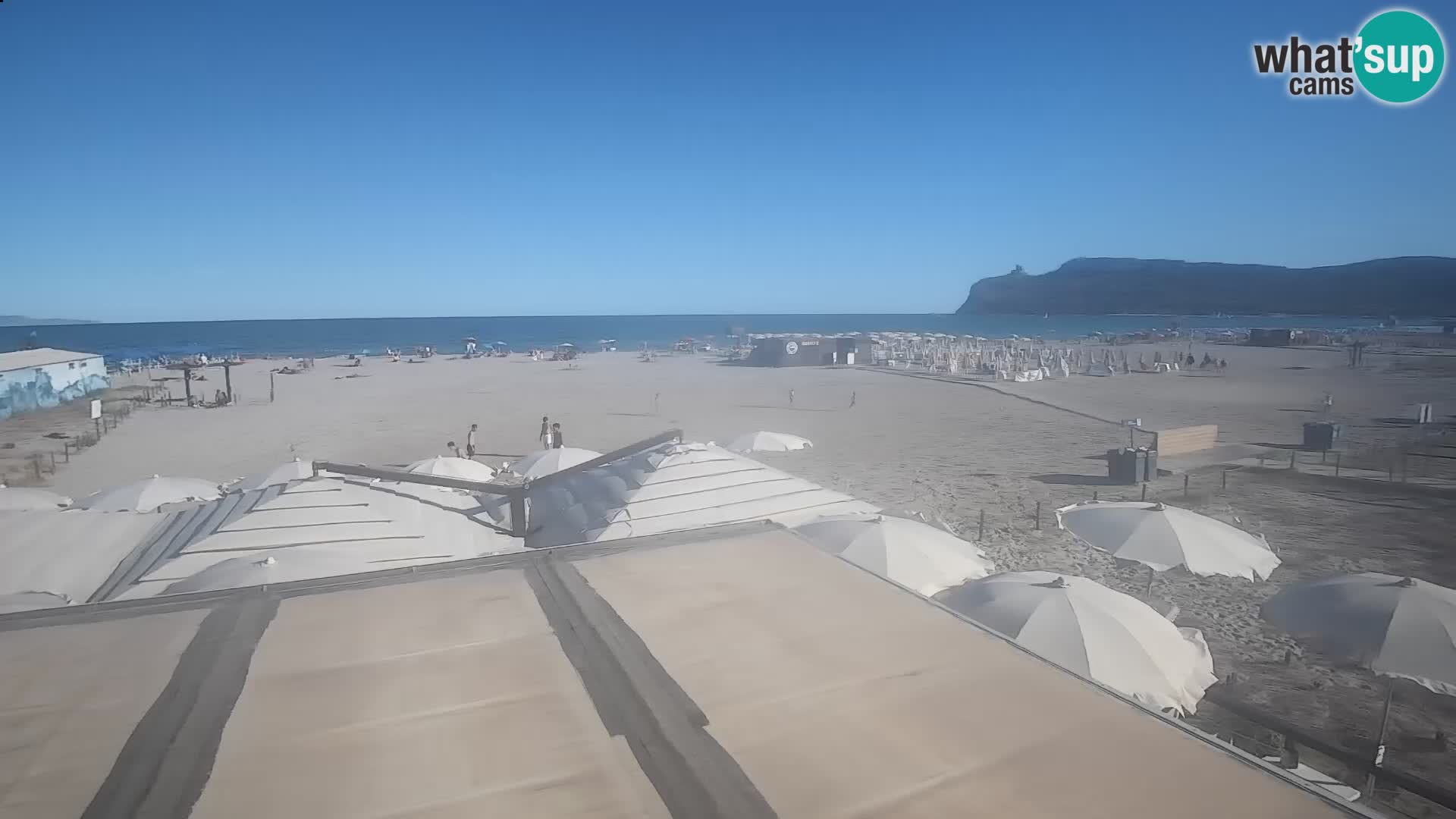 Poetto Strand Webcam | Cagliari | Sardinien