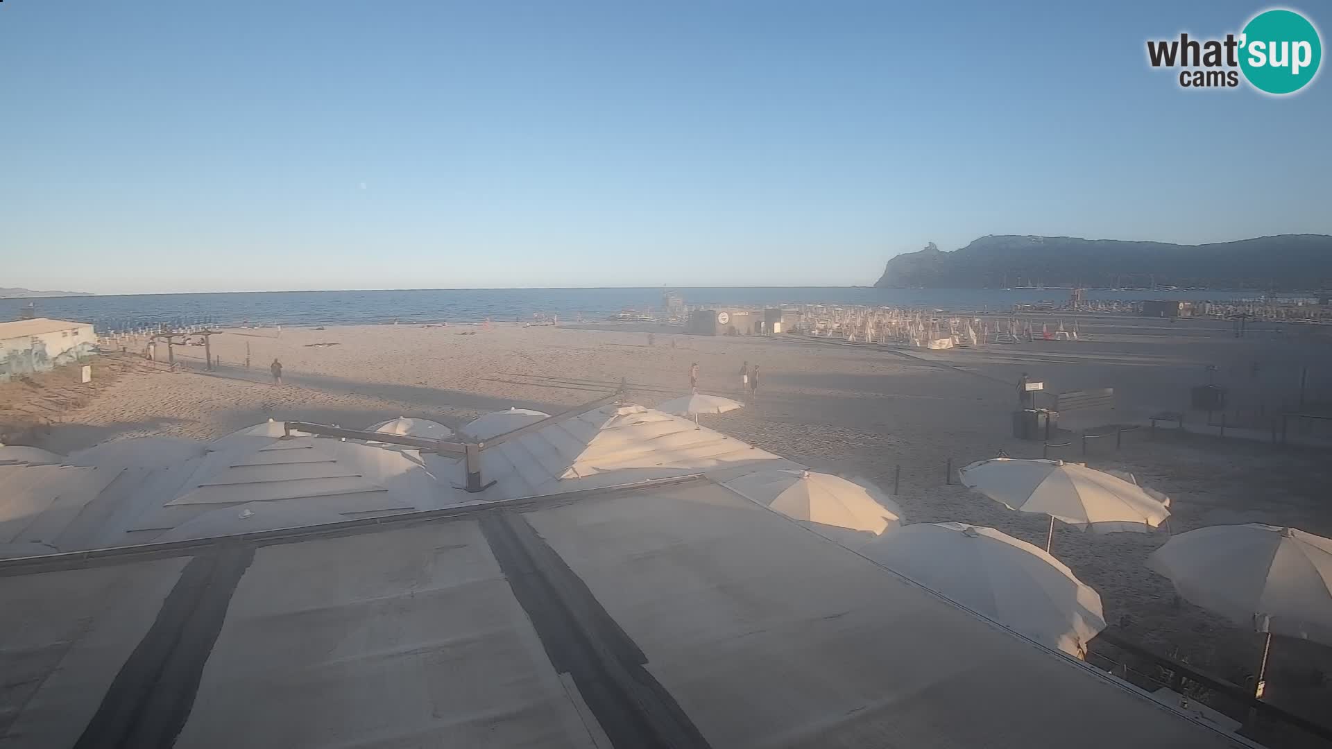 Poetto beach webcam | Cagliari | Sardinia