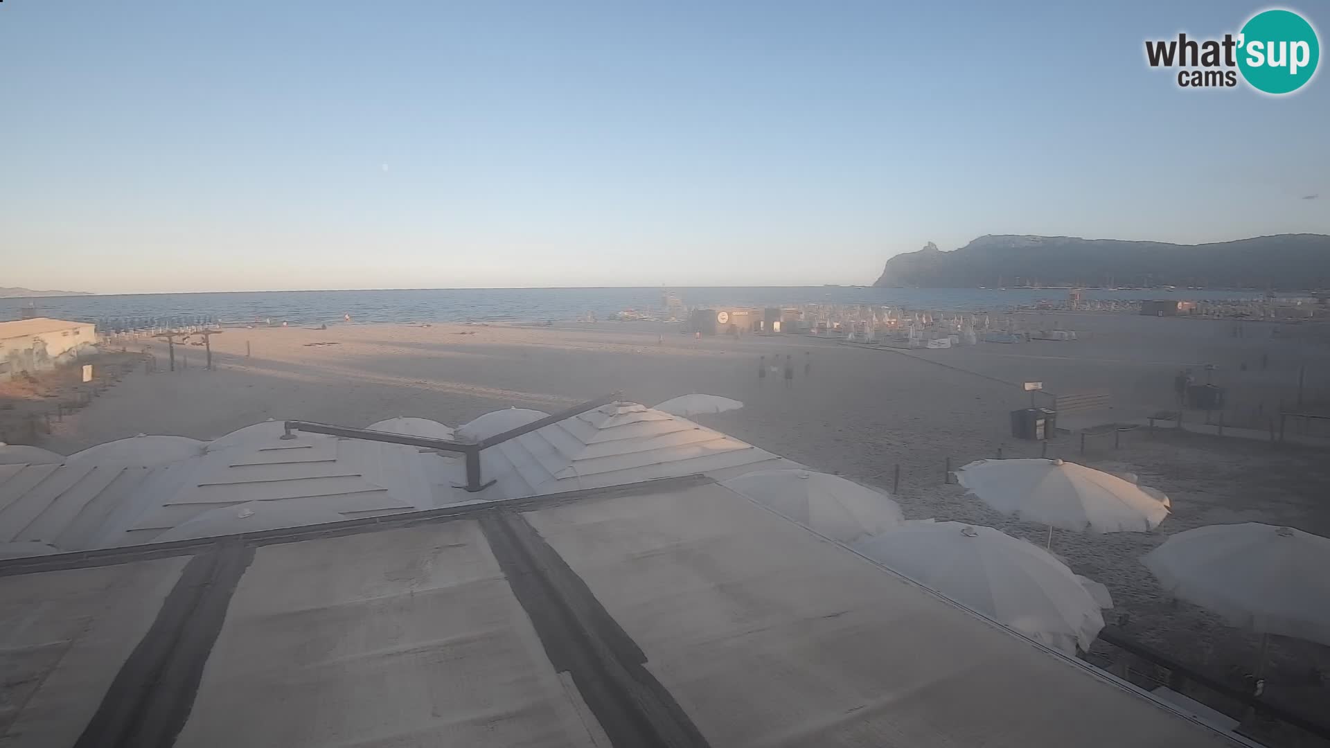Poetto Strand Webcam | Cagliari | Sardinien