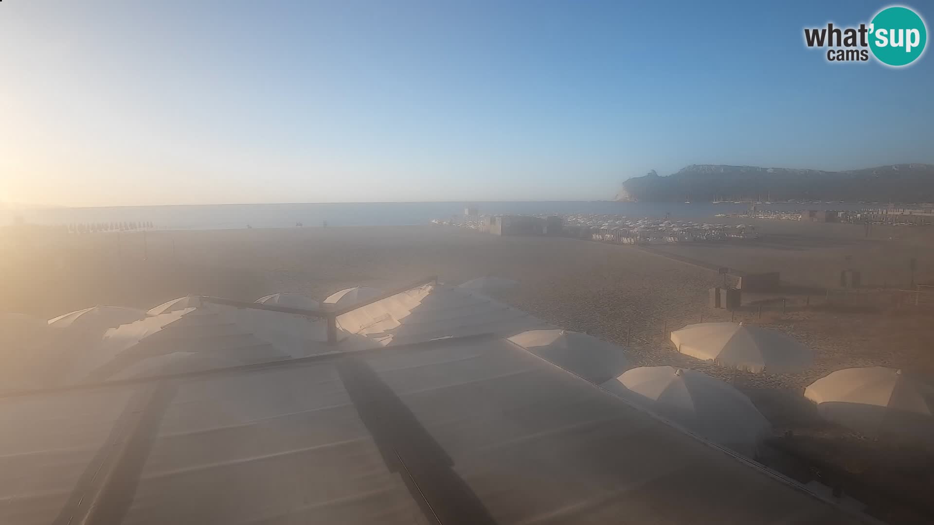 Poetto Strand Webcam | Cagliari | Sardinien