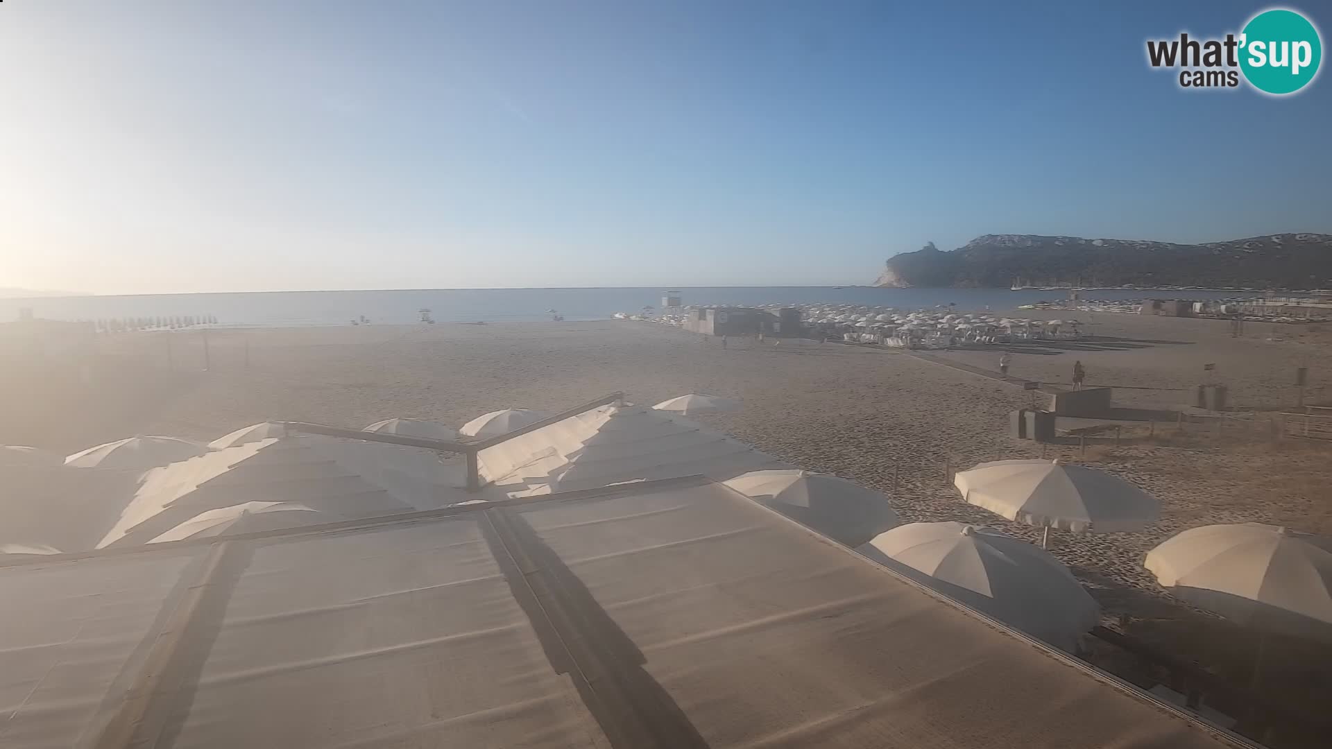 Poetto beach webcam | Cagliari | Sardinia