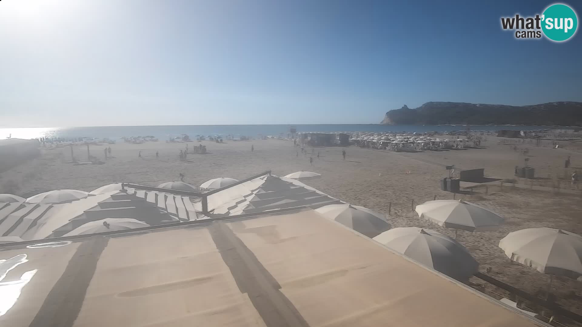Poetto beach webcam | Cagliari | Sardinia