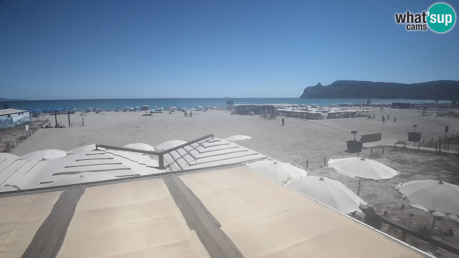 Webcam spiaggia del Poetto | Cagliari | Sardegna