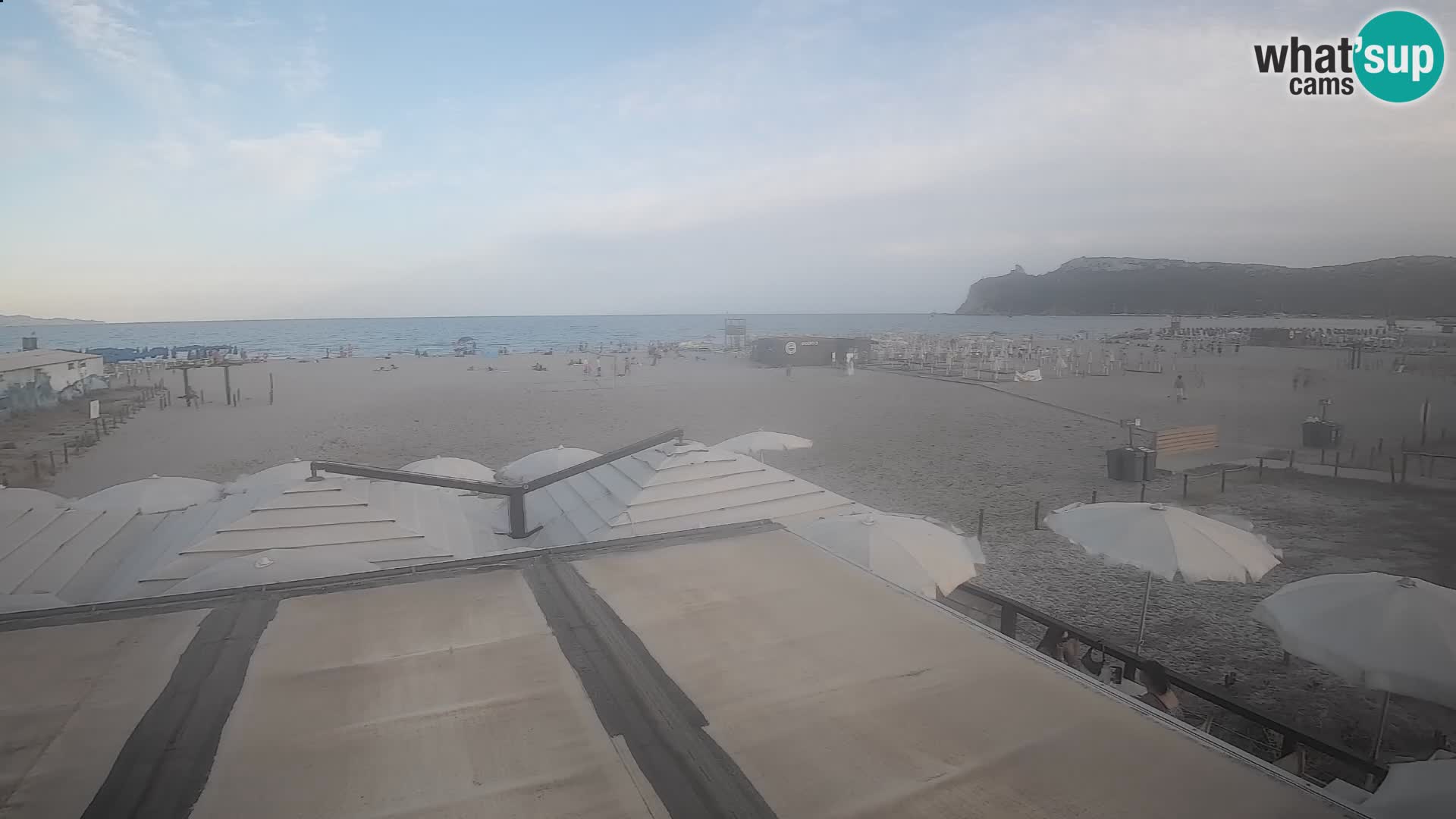 Poetto beach webcam | Cagliari | Sardinia