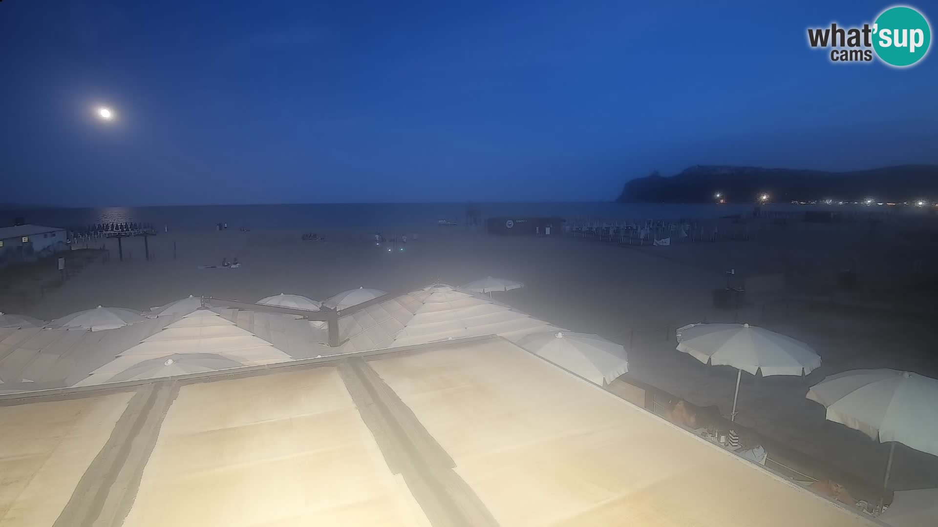 Webcam playa de Poetto | Cagliari | Cerdeña