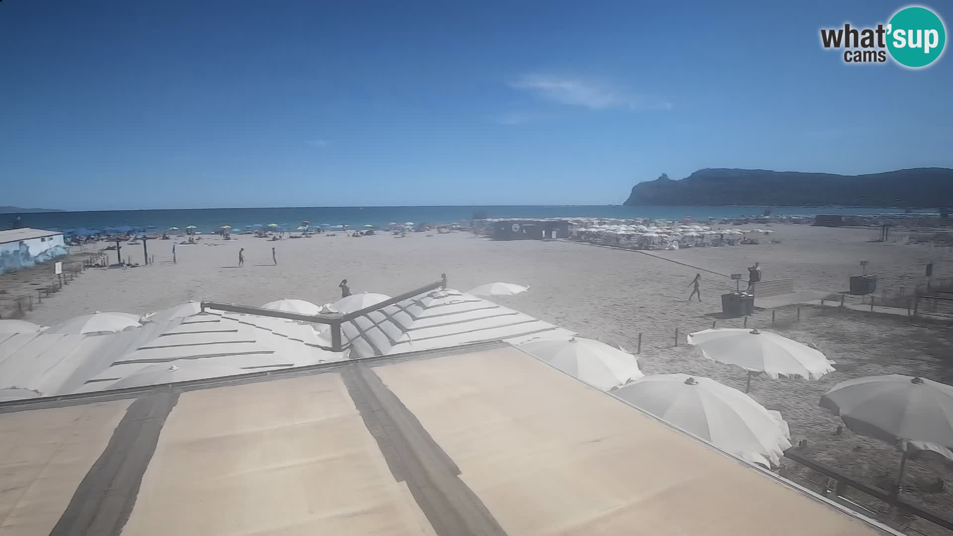 Poetto beach webcam | Cagliari | Sardinia