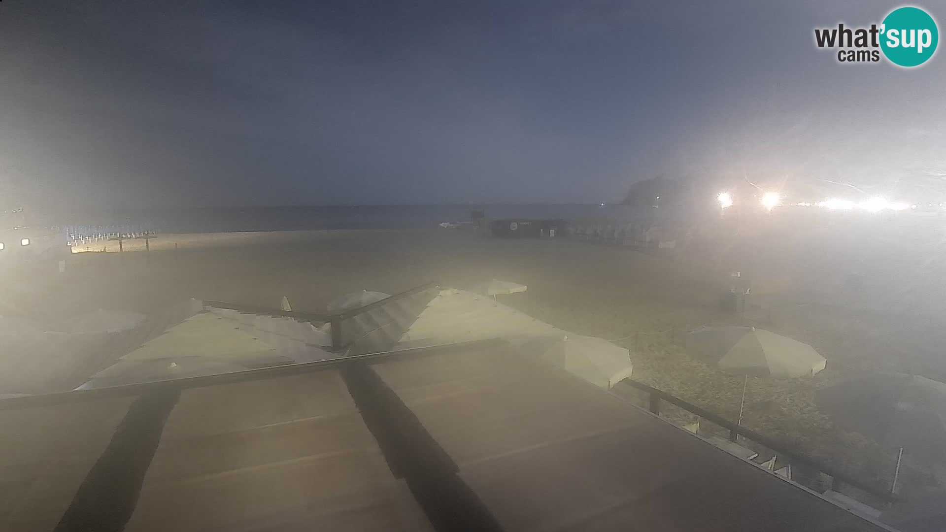 Poetto beach webcam | Cagliari | Sardinija