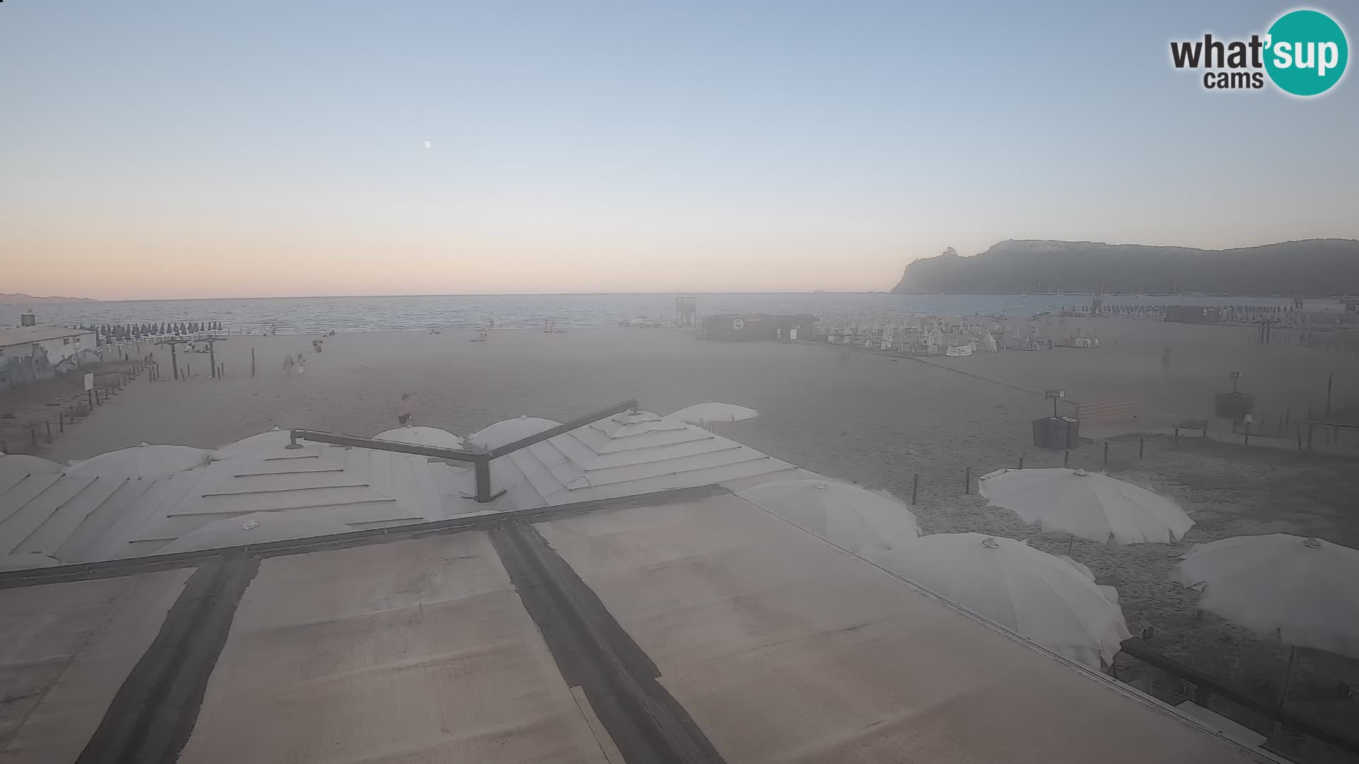 Webcam plage de Poetto | Cagliari | Sardaigne