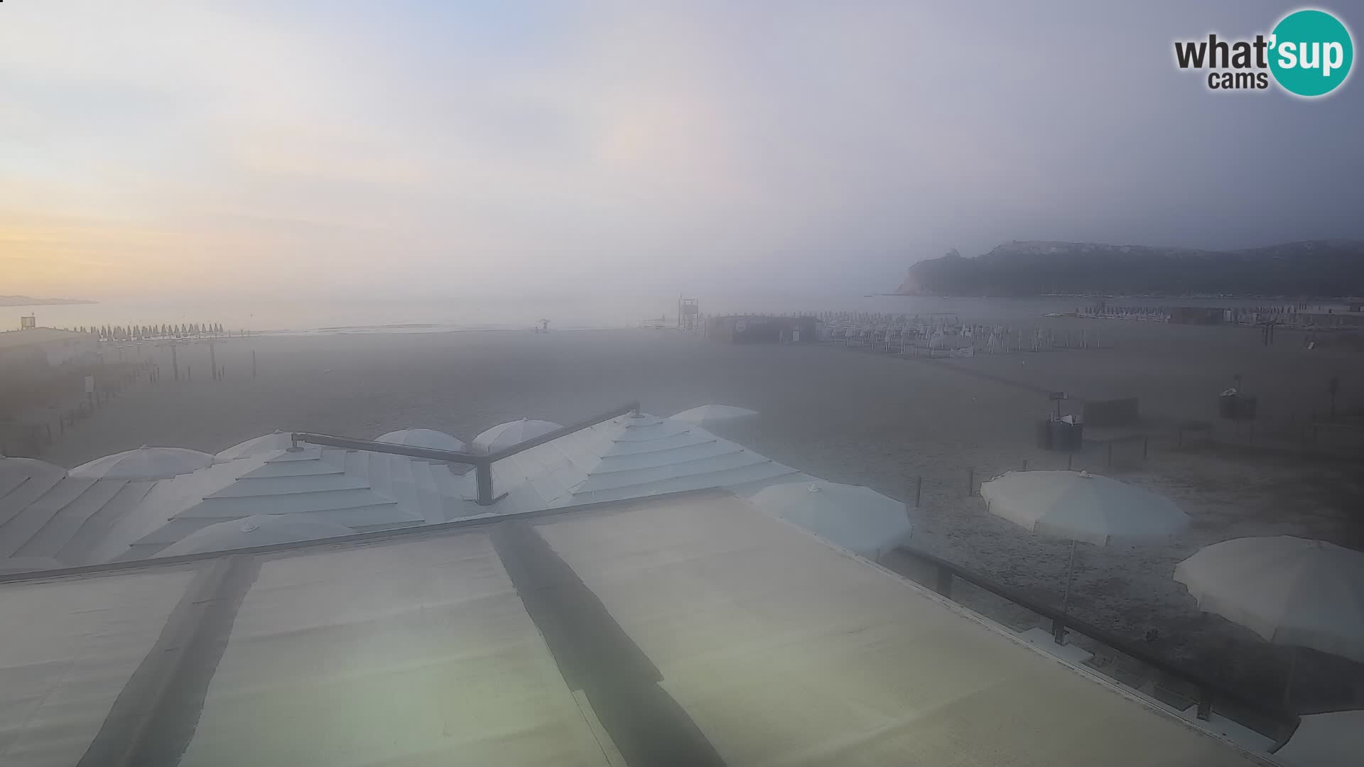 Poetto beach webcam | Cagliari | Sardinia