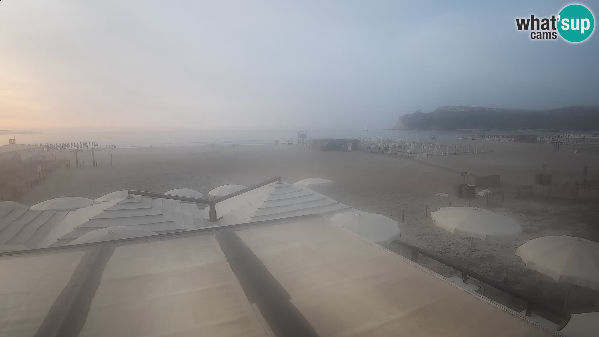 Poetto beach webcam | Cagliari | Sardinia