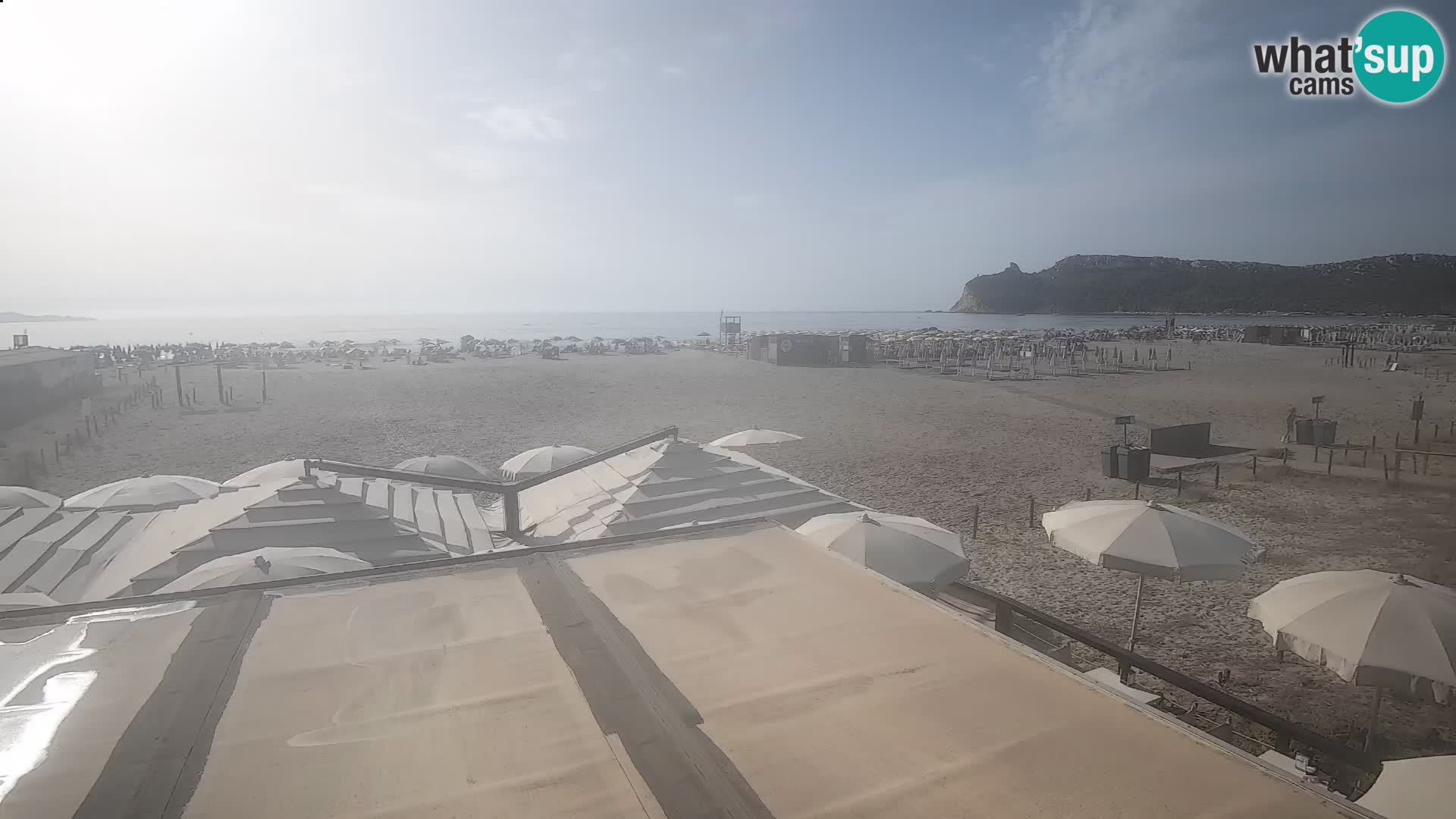 Webcam plage de Poetto | Cagliari | Sardaigne