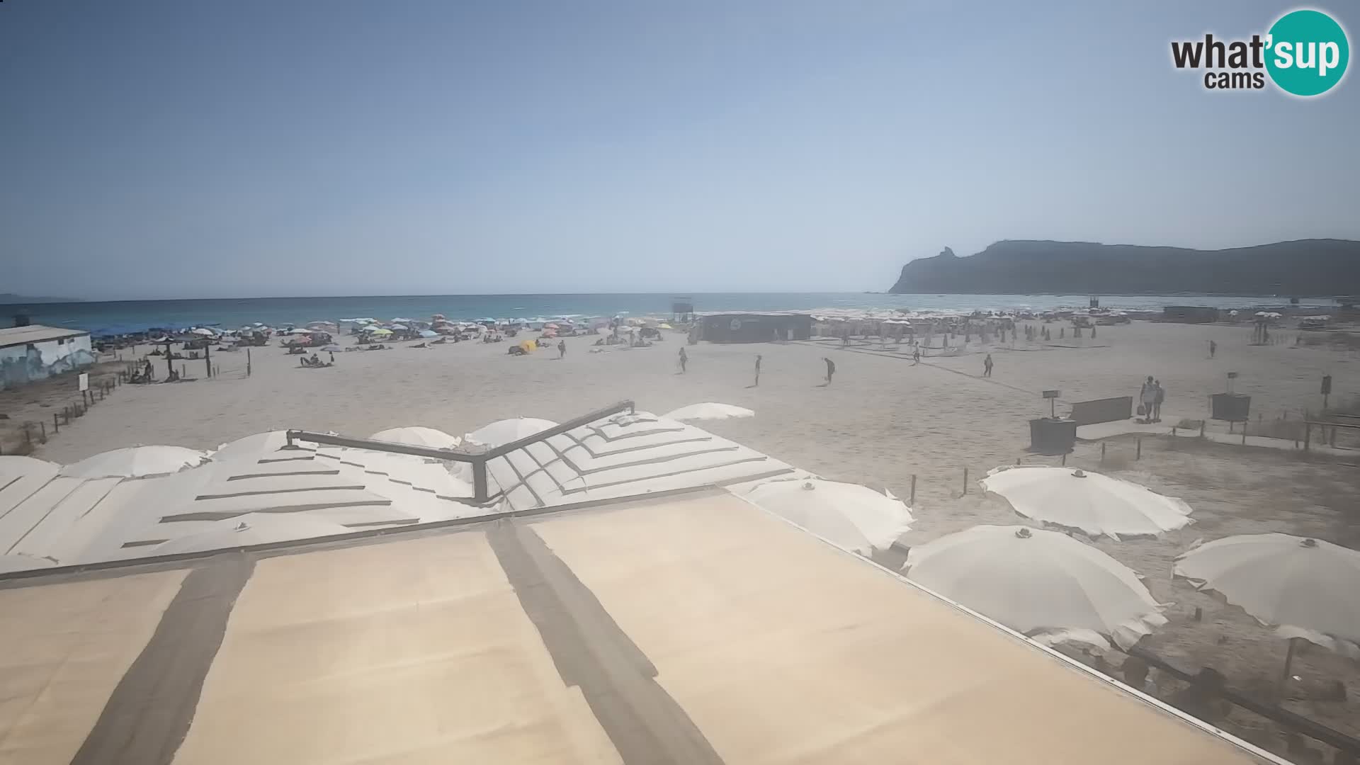 Poetto beach webcam | Cagliari | Sardinia