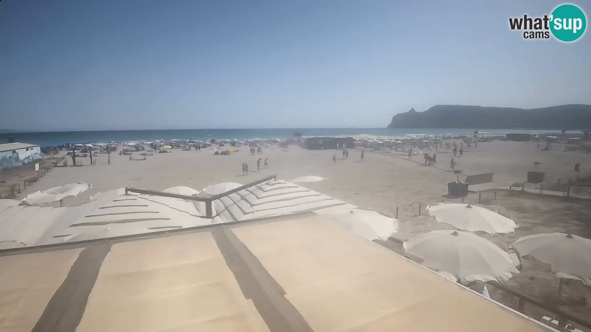 Poetto beach webcam | Cagliari | Sardinia