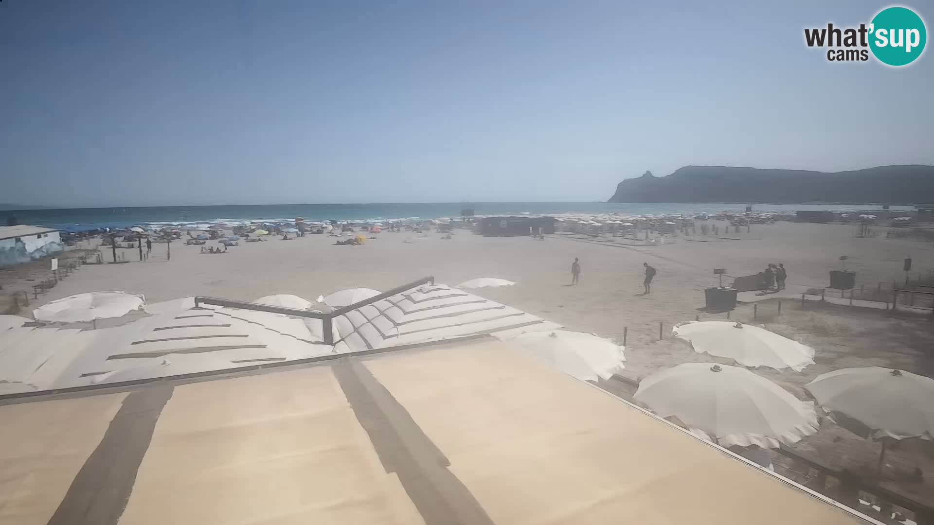 Webcam plage de Poetto | Cagliari | Sardaigne