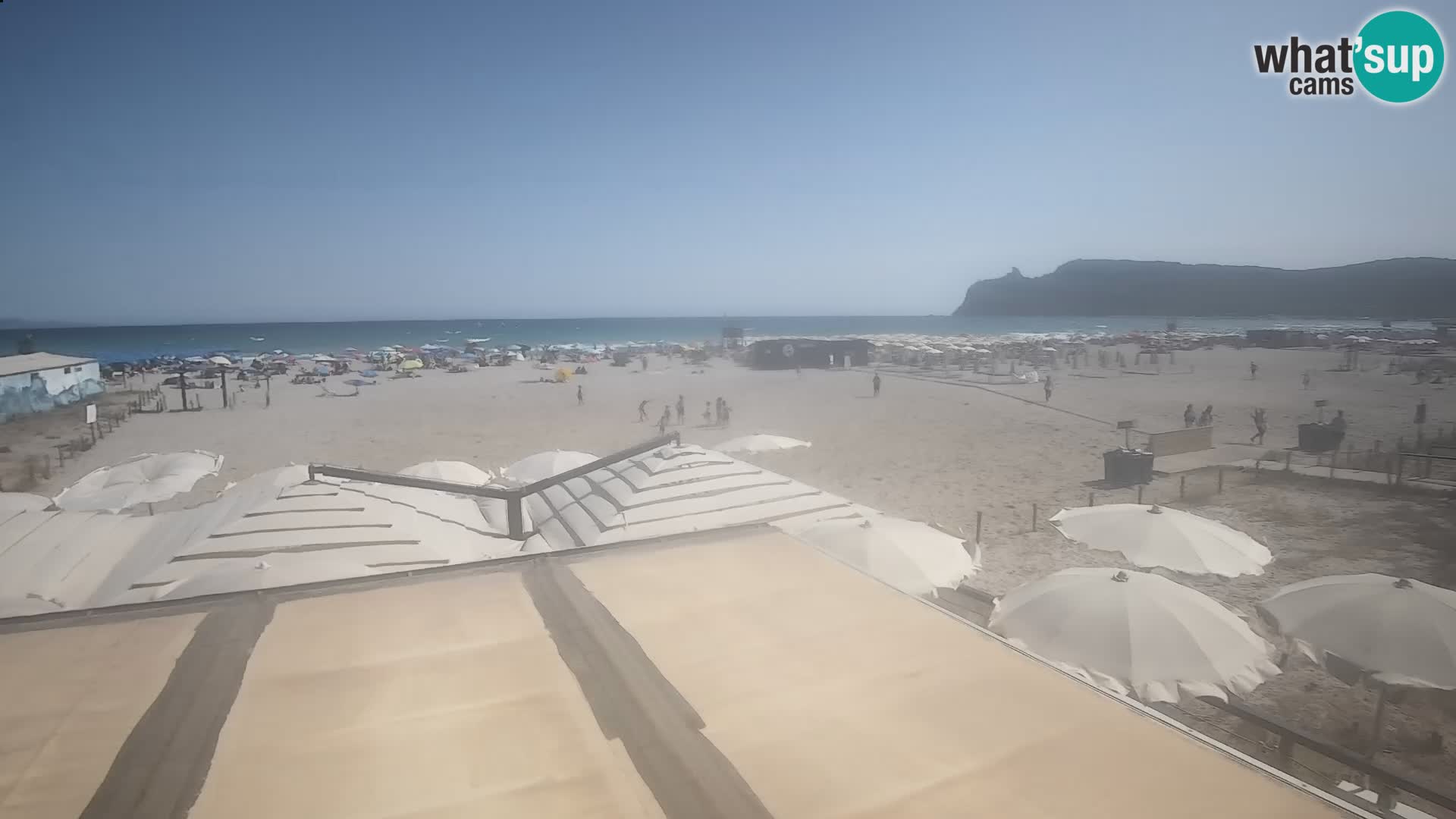 Webcam spiaggia del Poetto | Cagliari | Sardegna