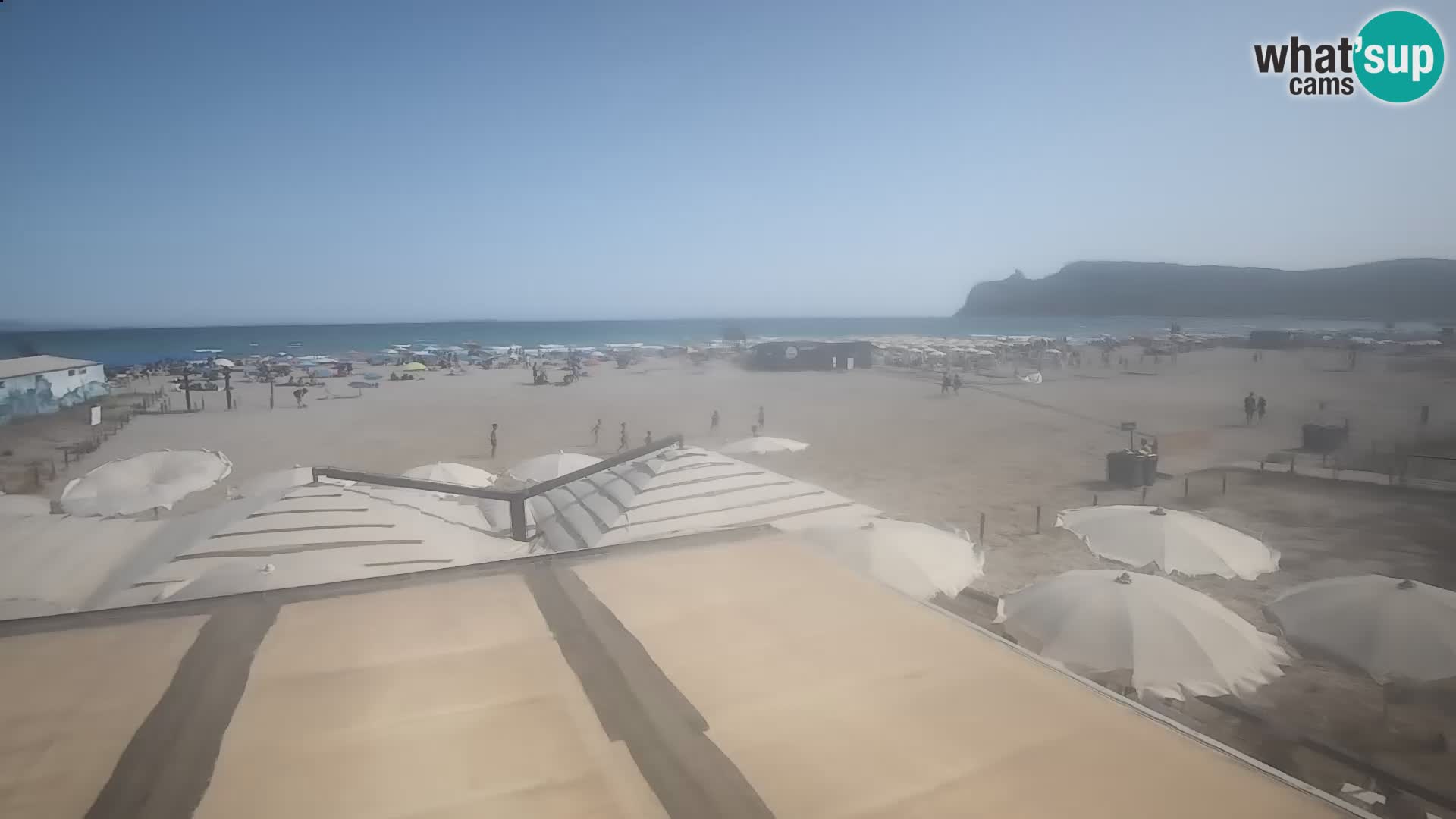 Poetto beach webcam | Cagliari | Sardinia