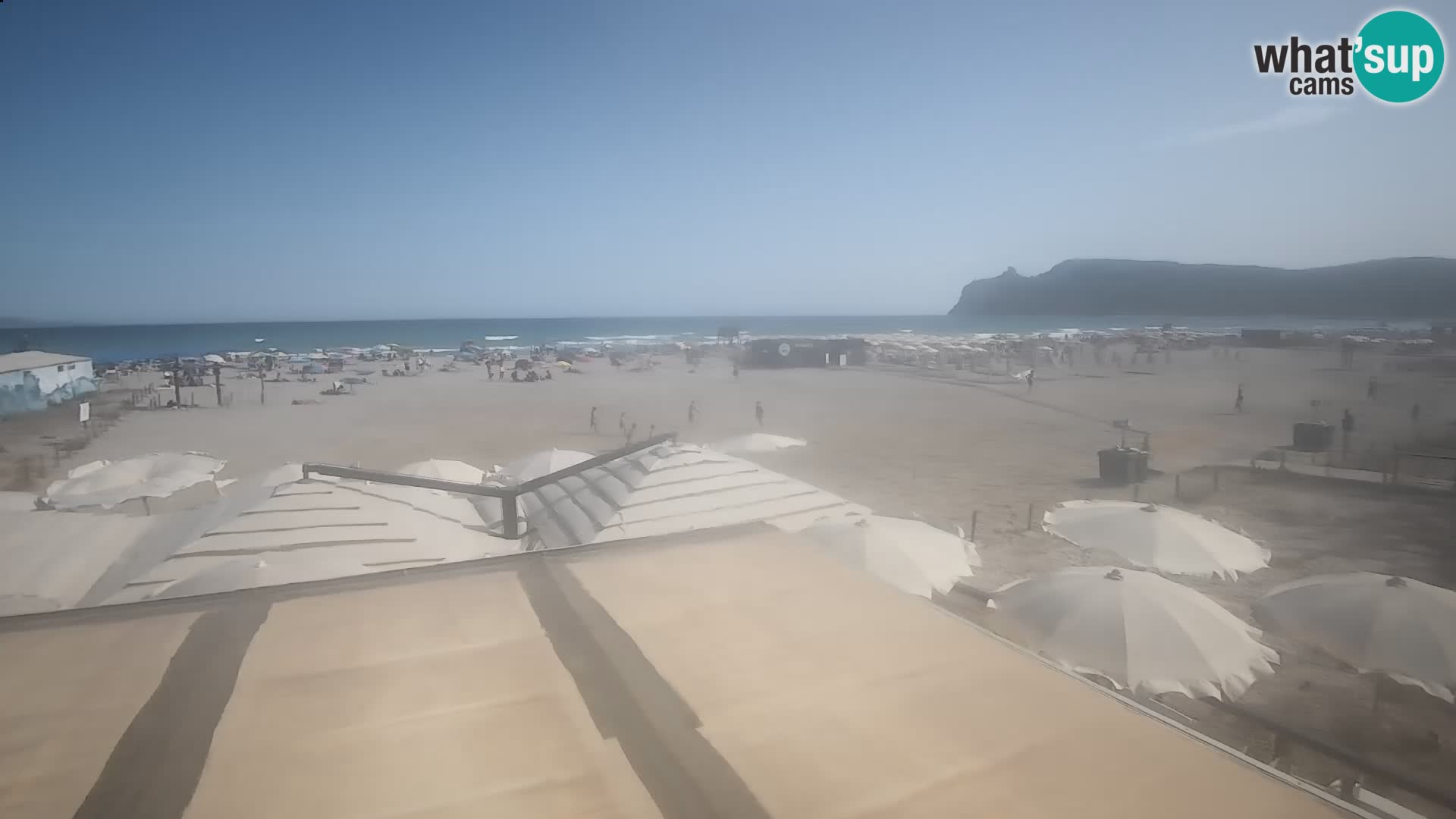 Poetto beach webcam | Cagliari | Sardinia