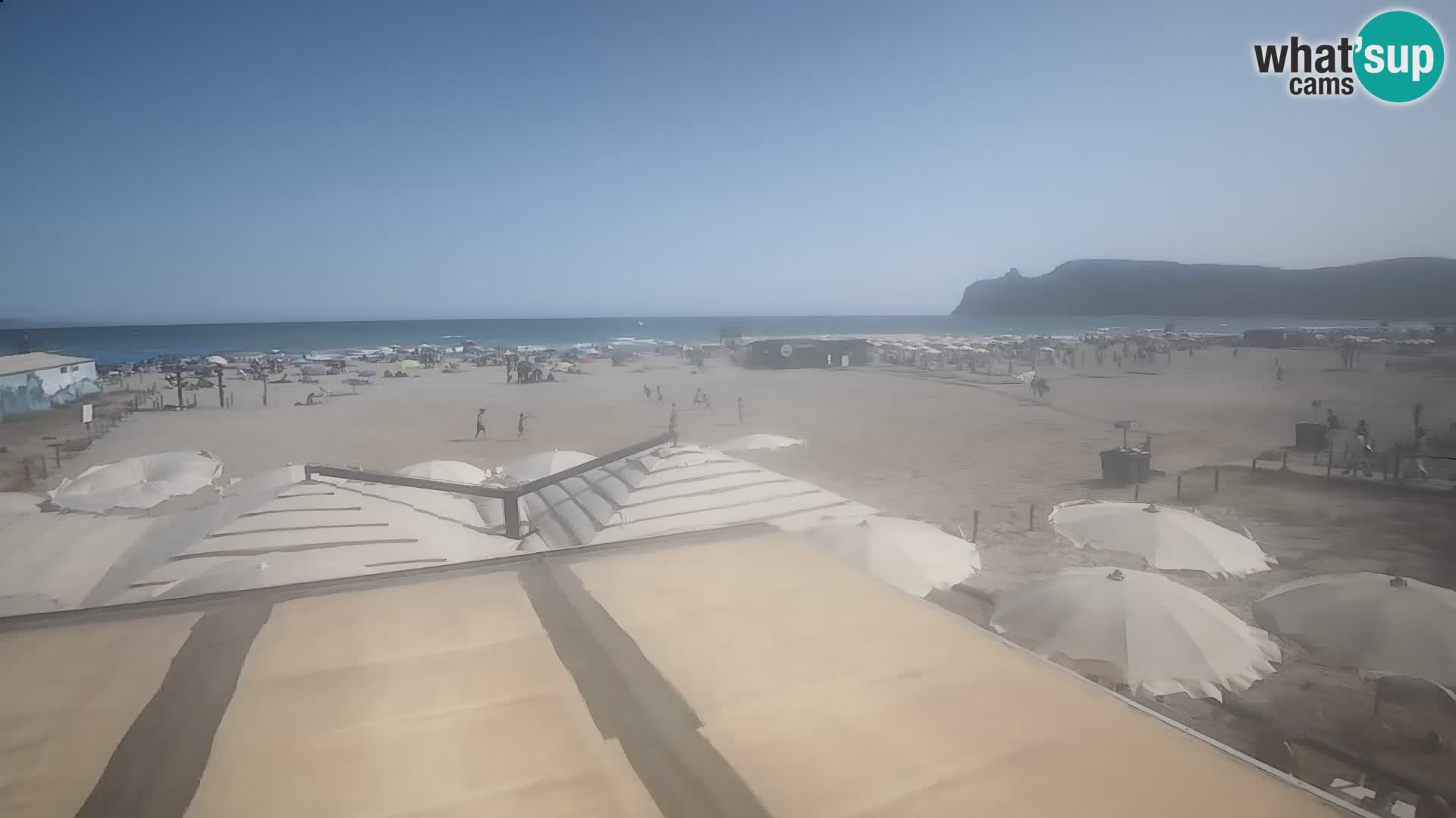 Poetto beach webcam | Cagliari | Sardinia