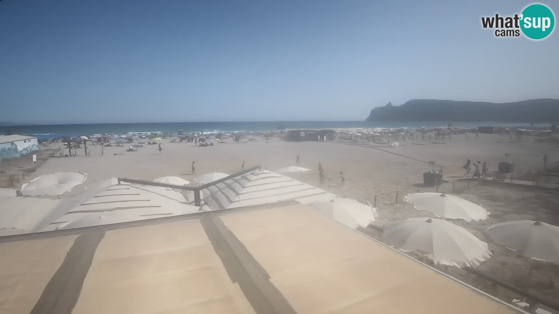 Poetto beach webcam | Cagliari | Sardinia